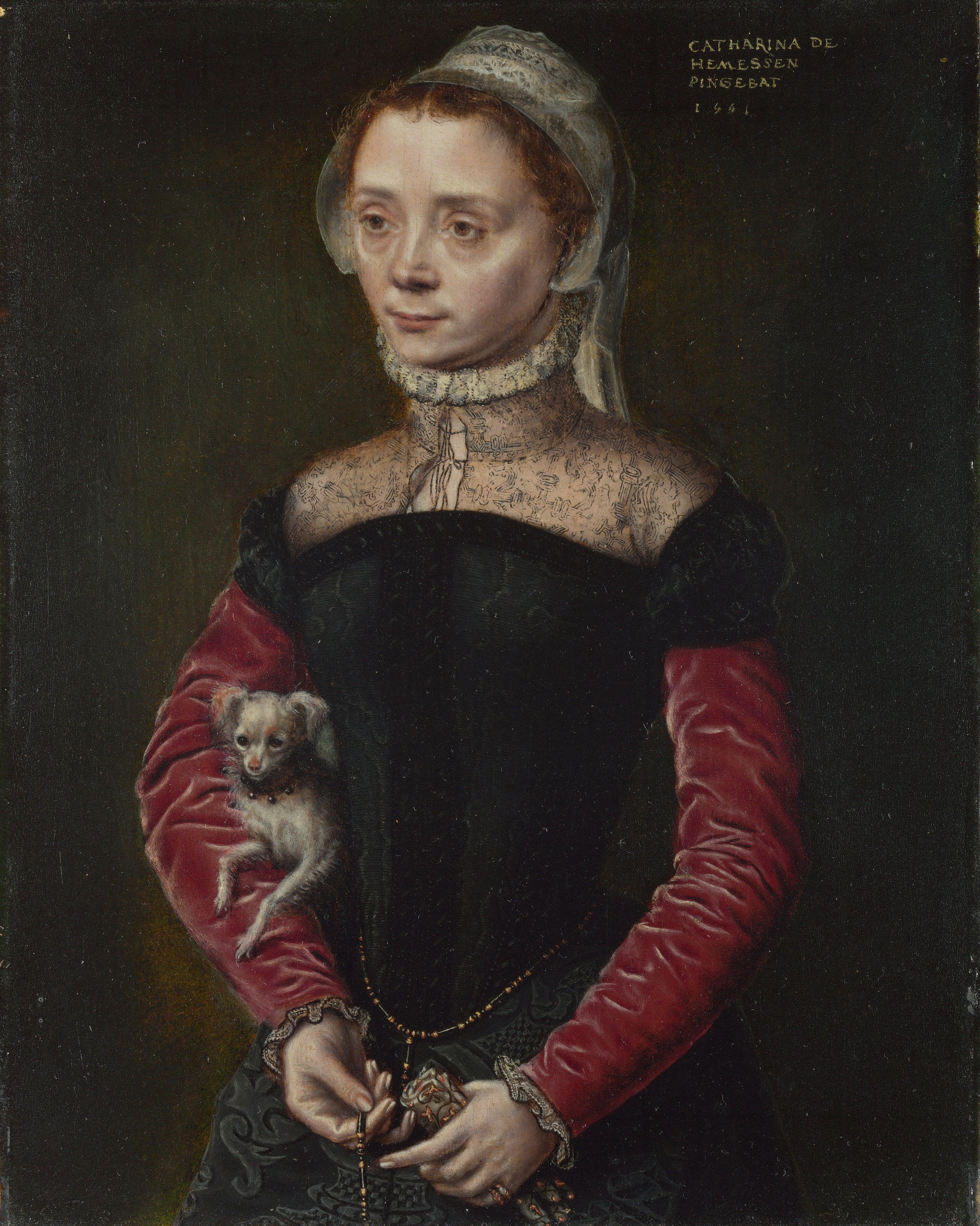 Portrait of a Lady by Catarina van Hemessen