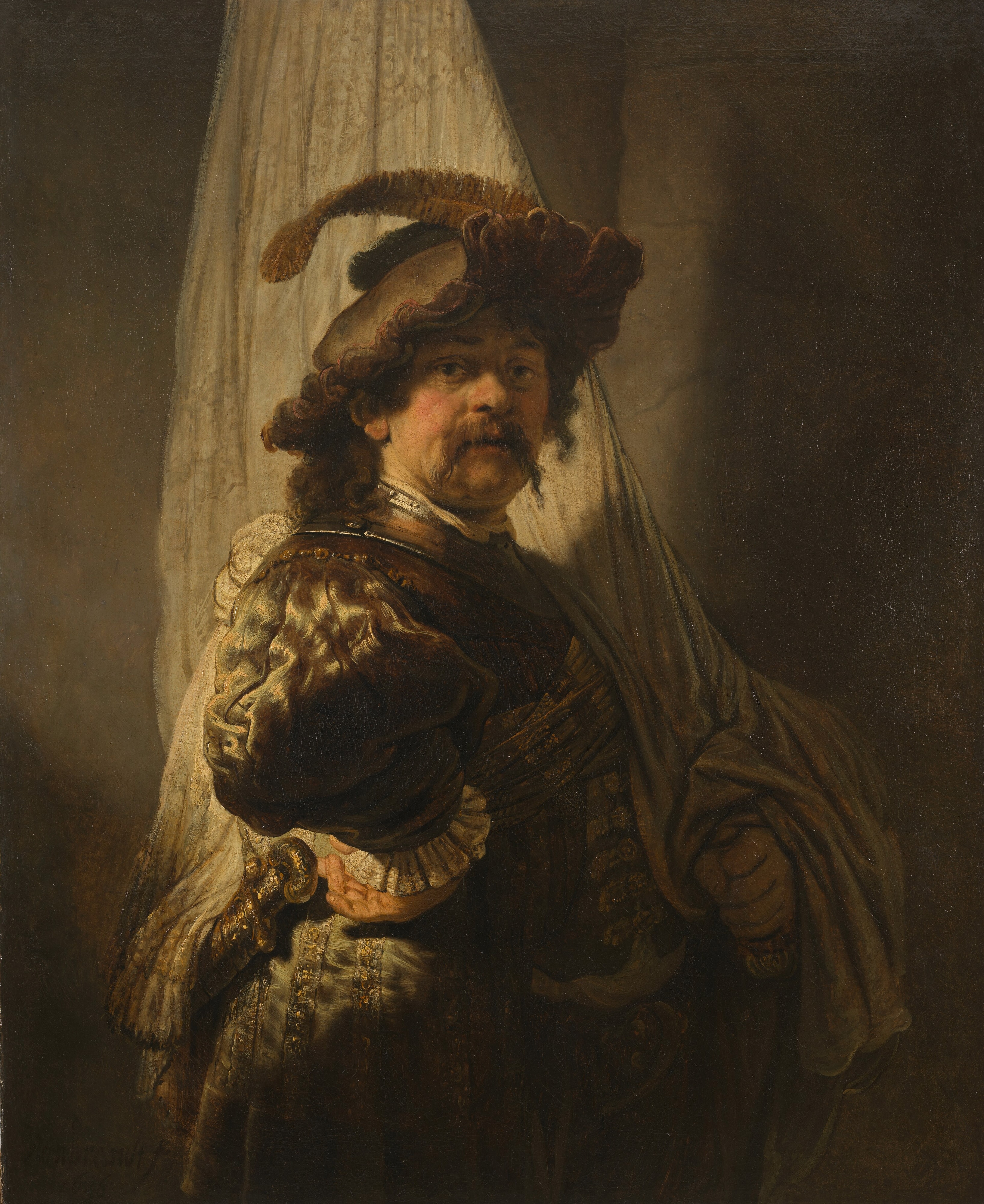 The Standard Bearer (Rembrandt) by Rembrandt van Rijn