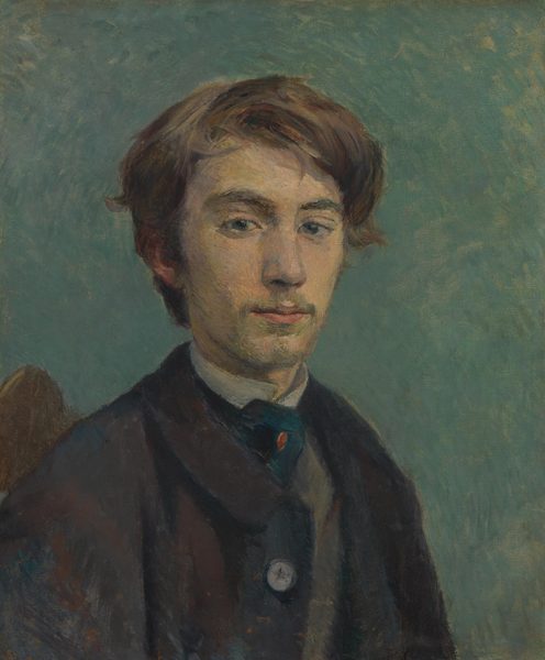 Portrait of Émile Bernard by Henri de Toulouse-Lautrec