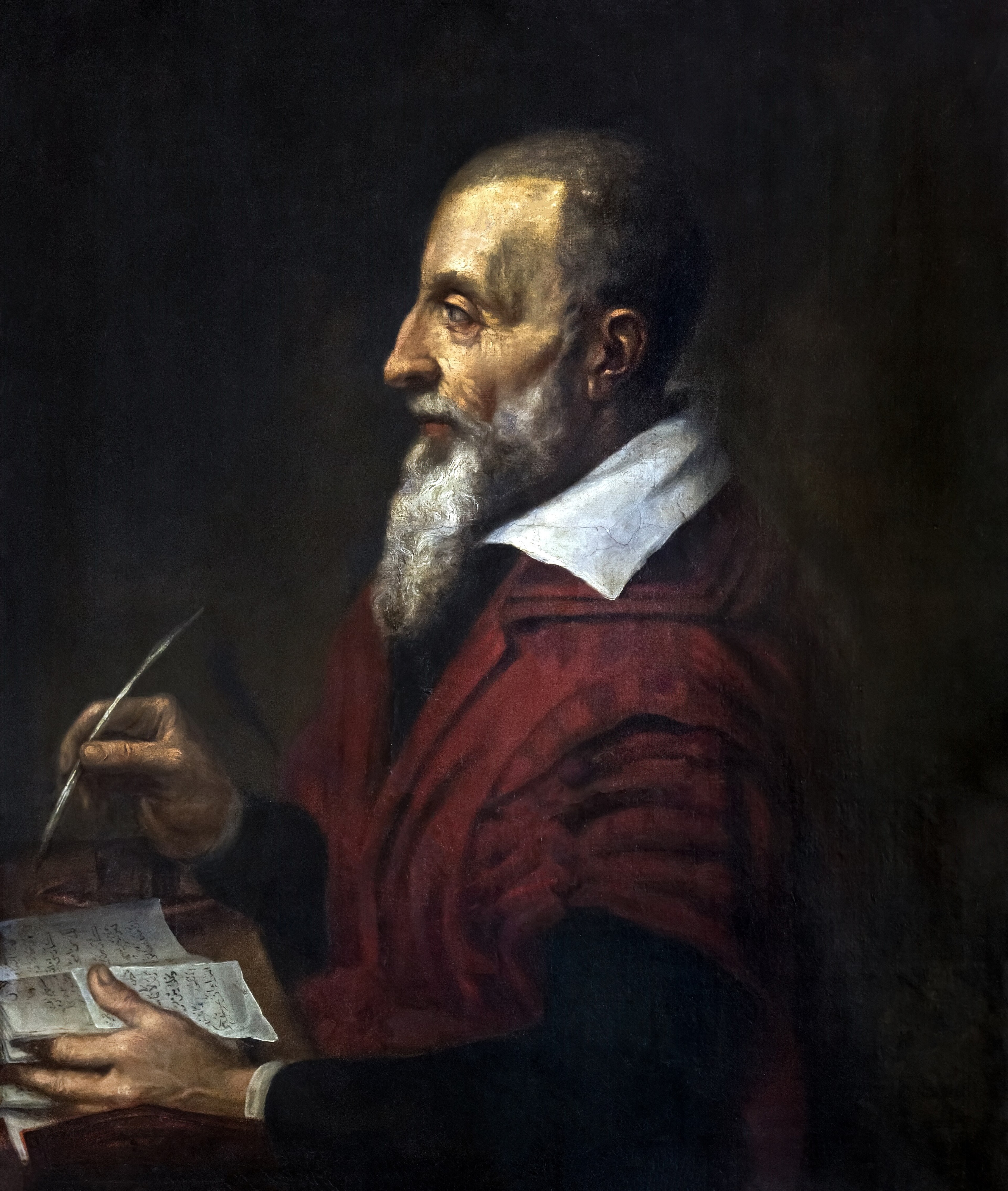 (Agen) Portrait de Joseph Juste Scaliger - Musée du Louvre by Didier Descouens