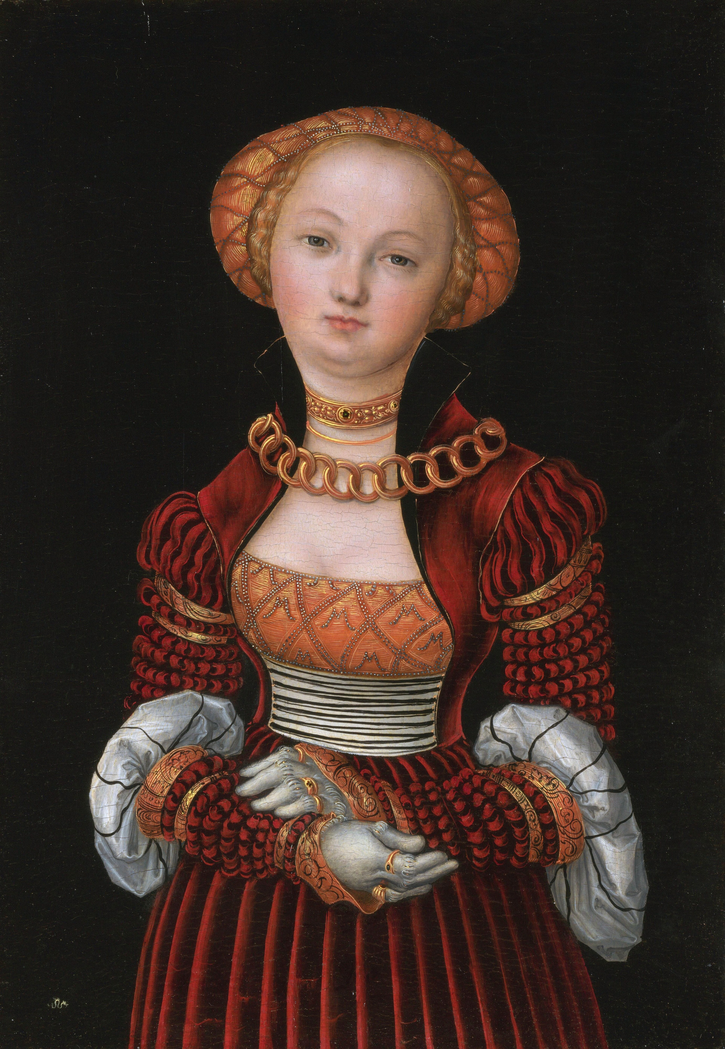 Portrait of a Woman by Lucas Cranach the Elder