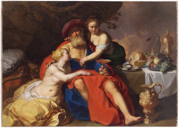 Lot and His Daughters by Abraham Bloemaert