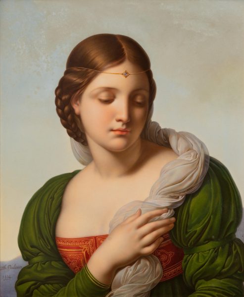 Head of the Virgin by Anne-Louis Girodet