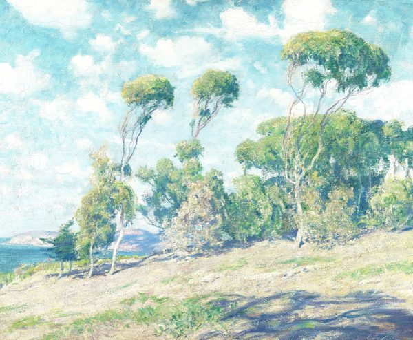 Laguna trees by Guy Rose