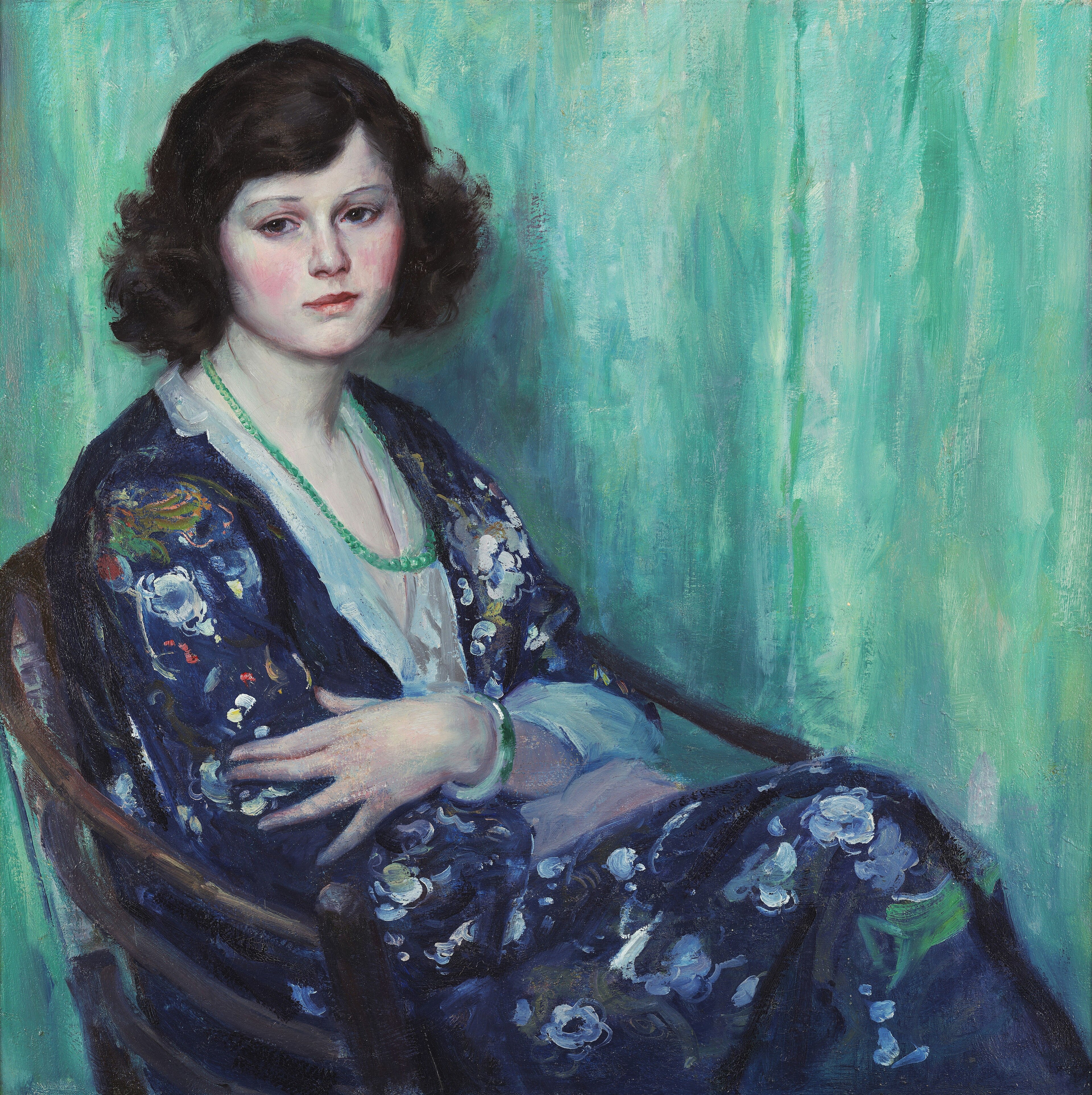 Jade Beads by Guy Rose