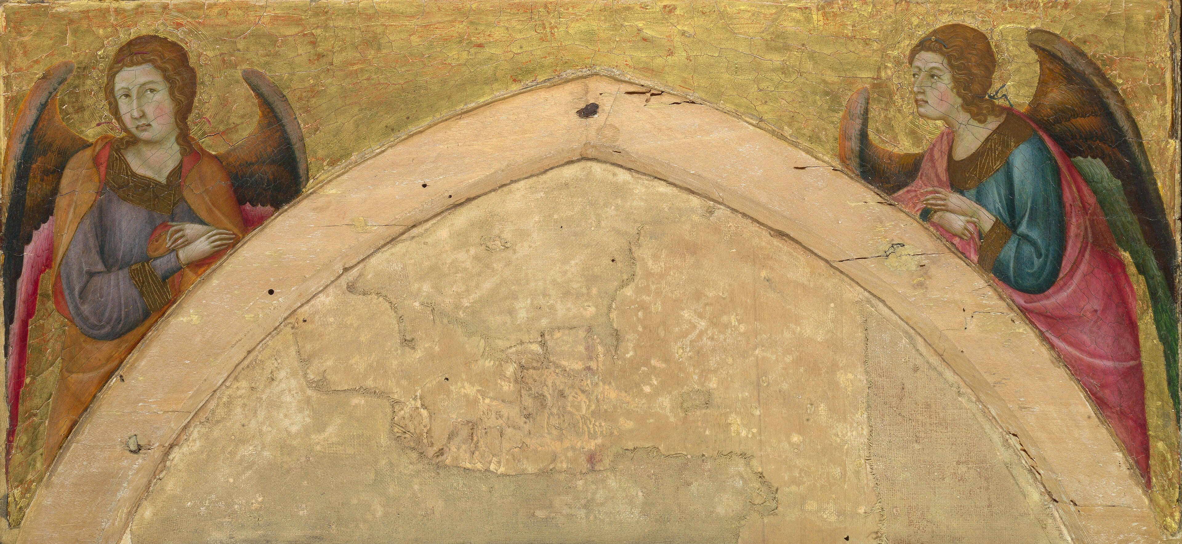 Two Angels by Ugolino di Nerio