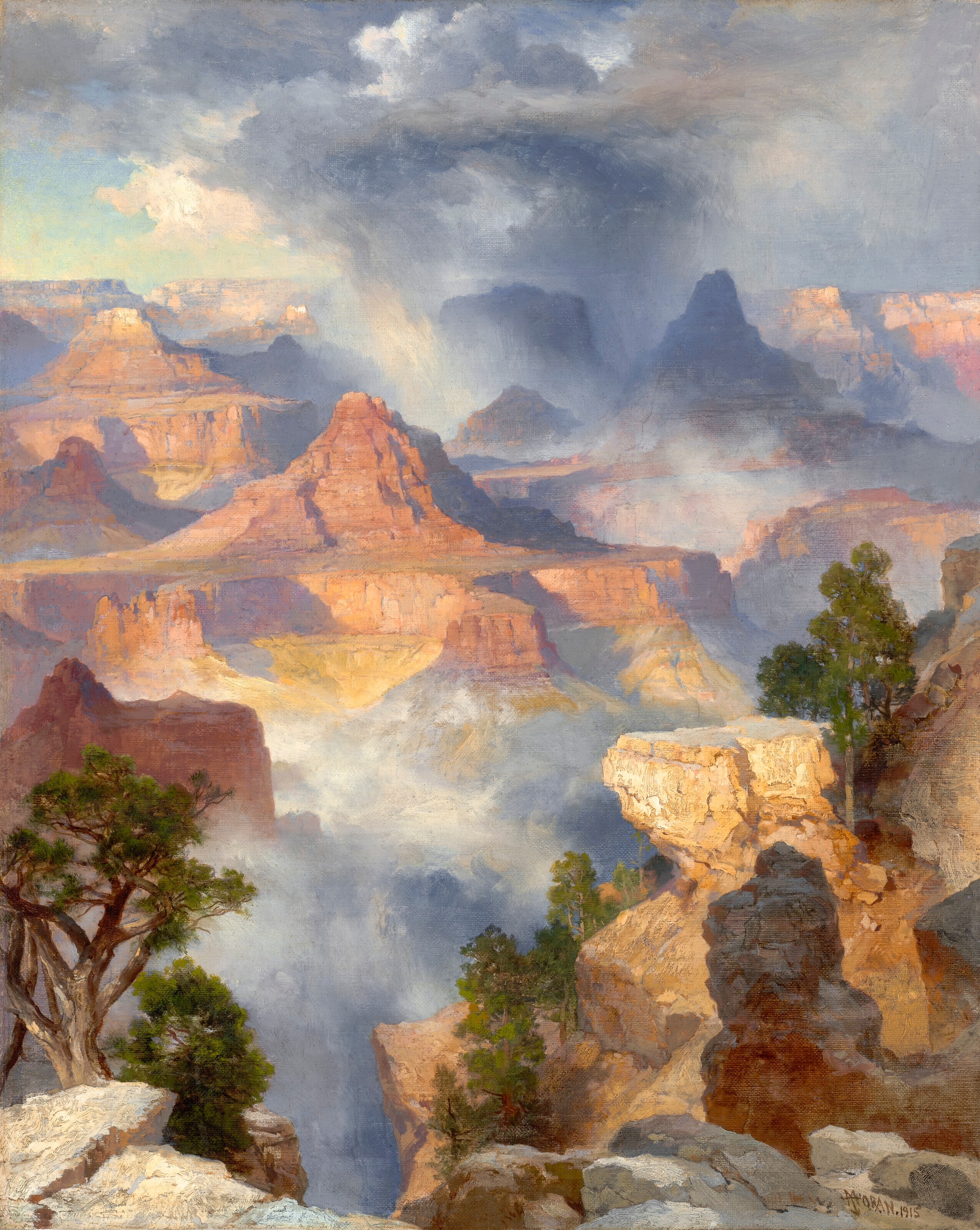 Grand Canyon, Colorado River by Thomas Moran