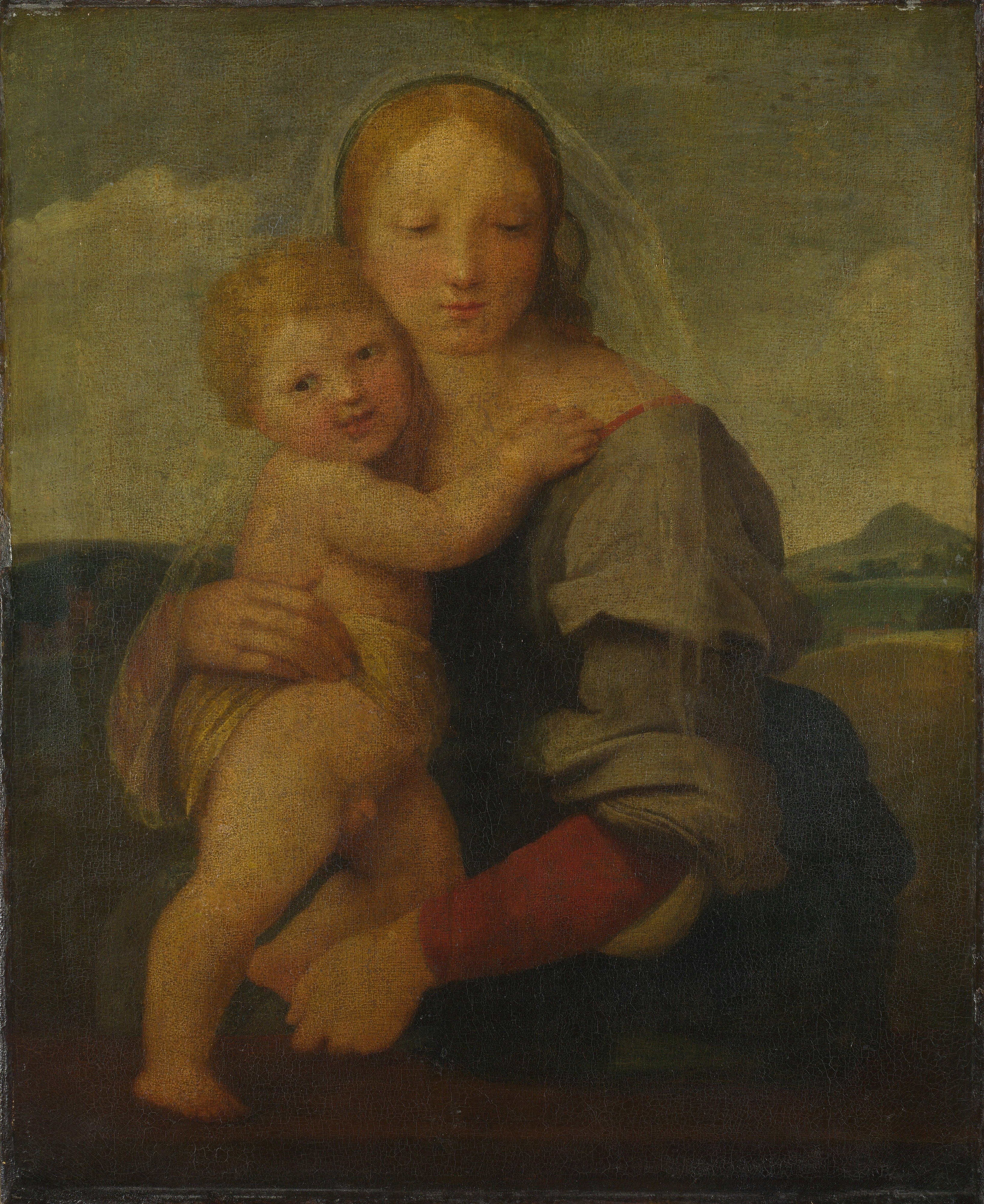 The Madonna and Child (The Mackintosh Madonna) by Raphael