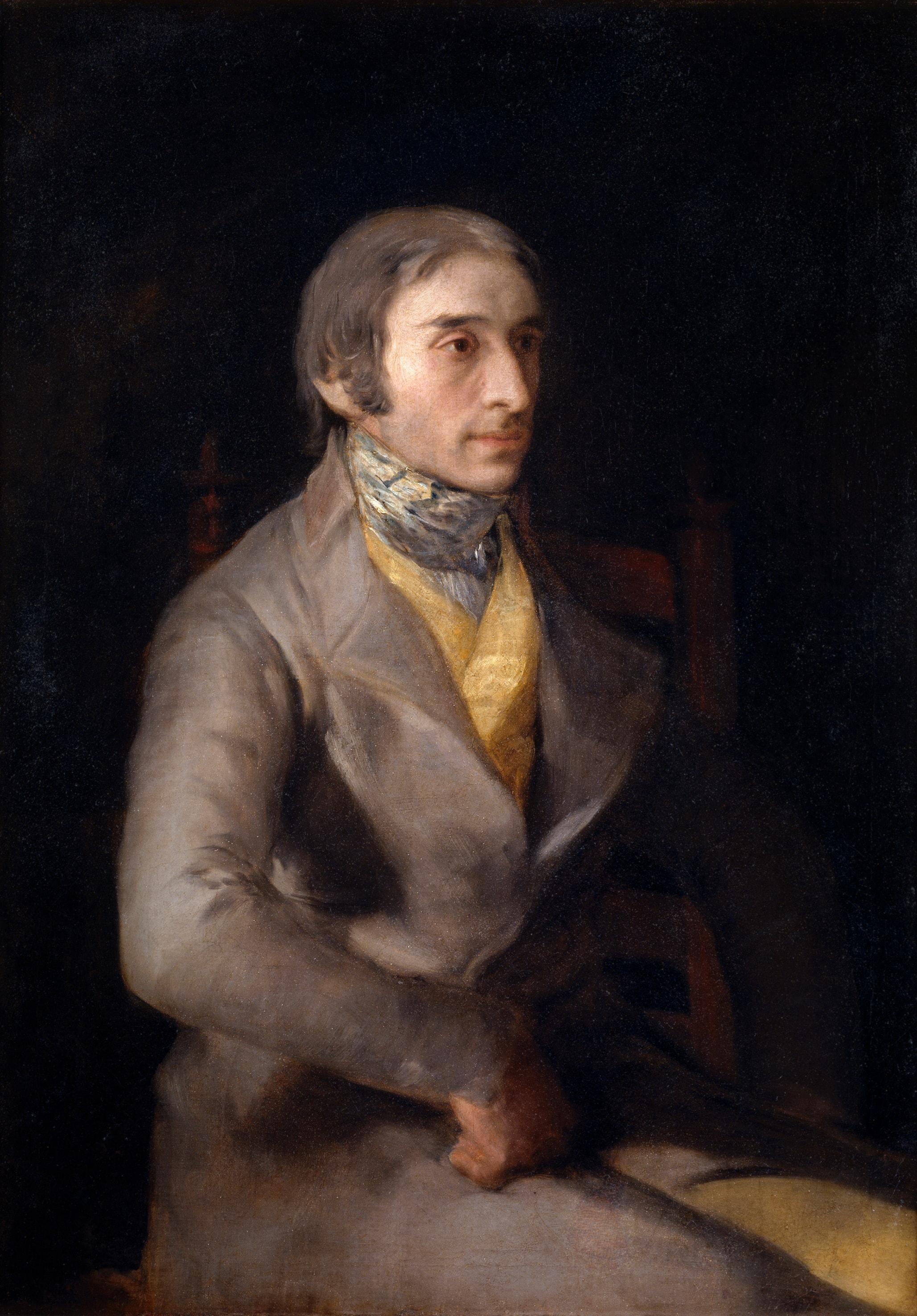 Portrait of Manuel Silvela by Francisco Goya