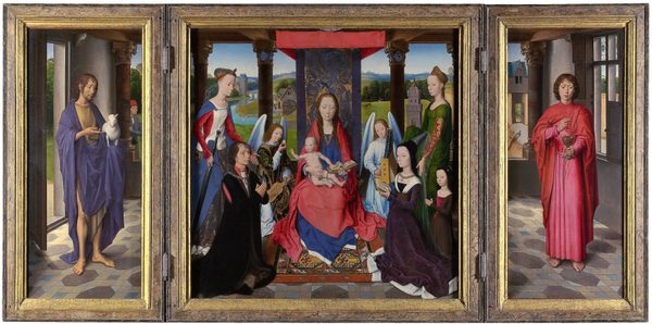 Marienaltar des Sir John Donne of Kidwelly by Hans Memling
