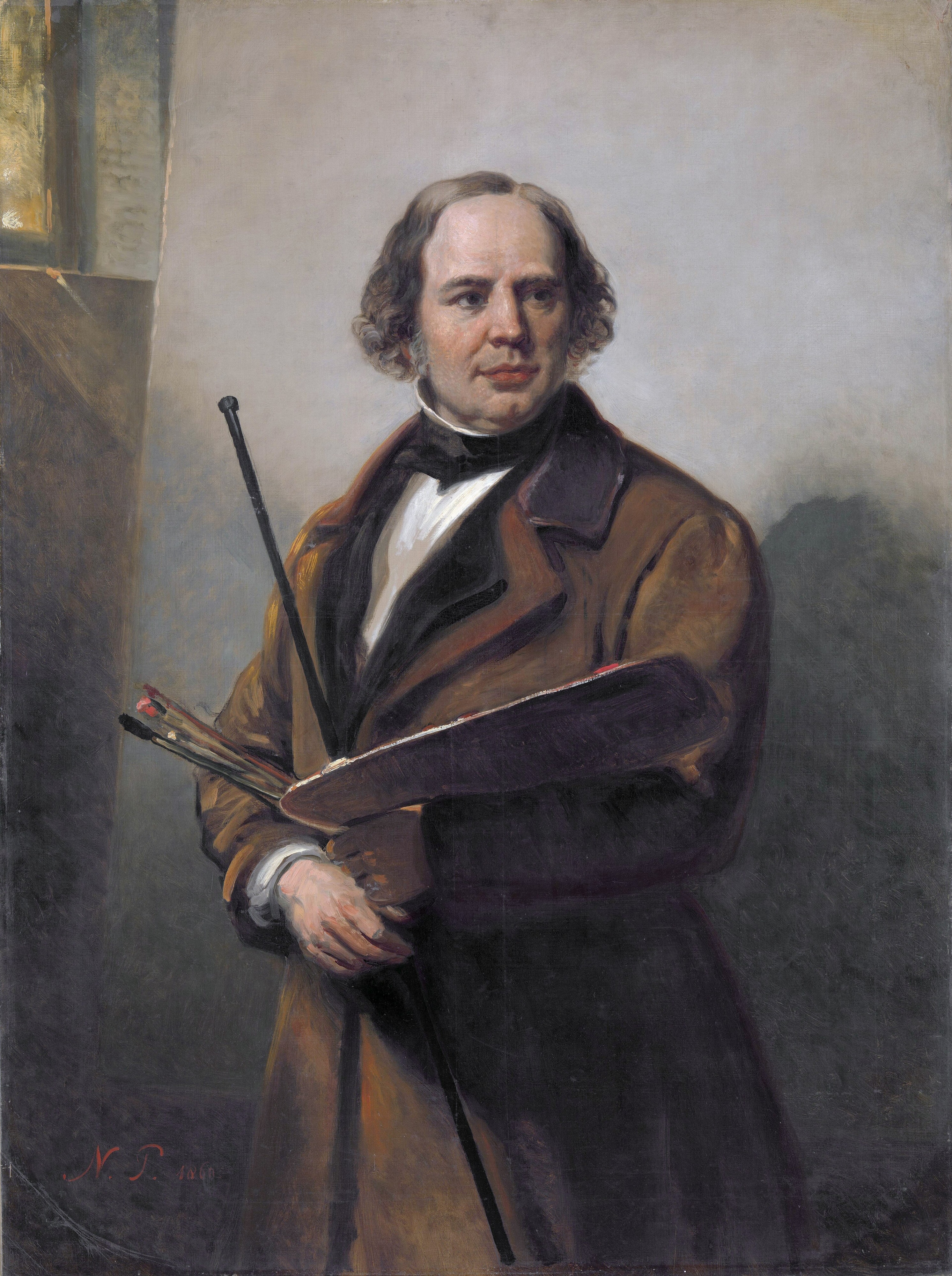 Jan Willem Pieneman (1779-1853) by Nicolaas Pieneman
