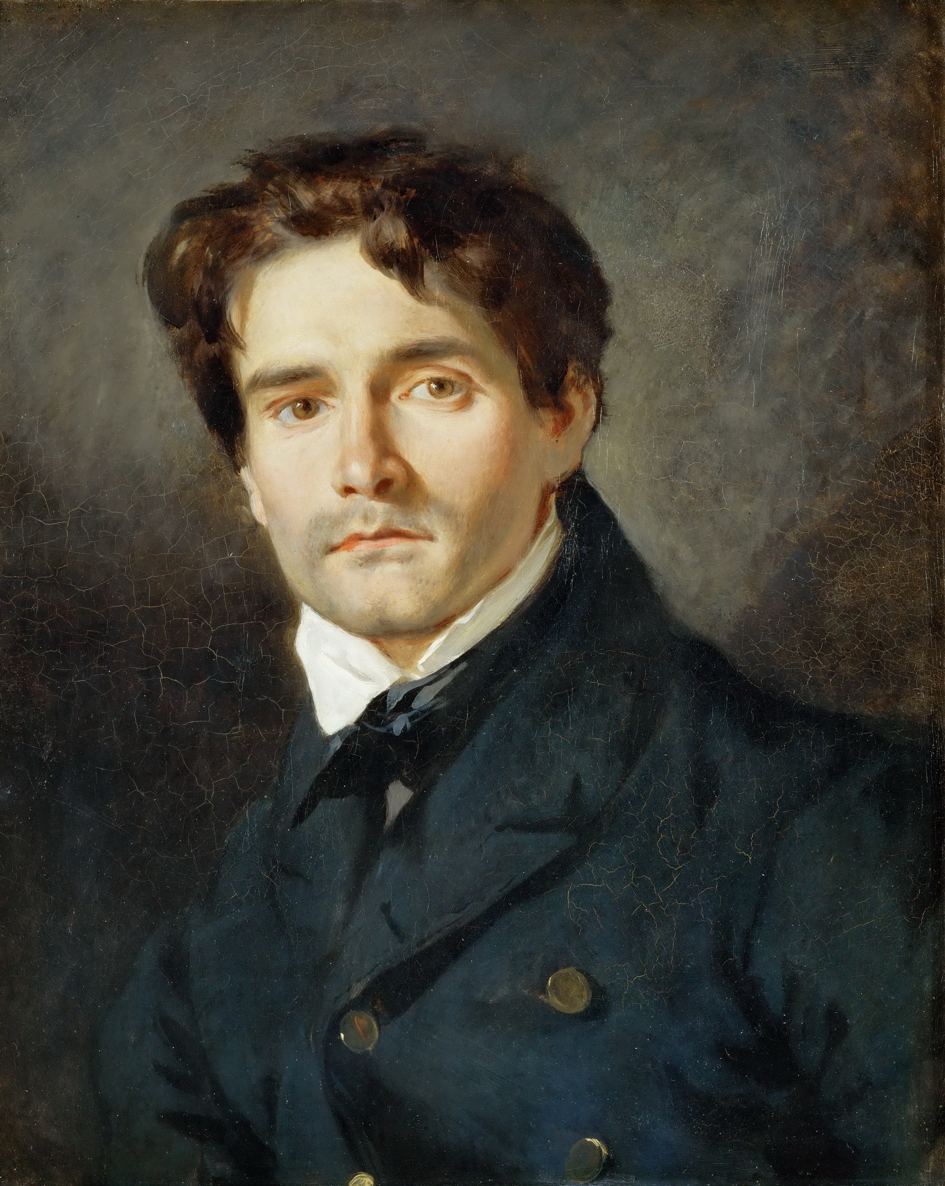 Léon Riesener by Eugène Delacroix