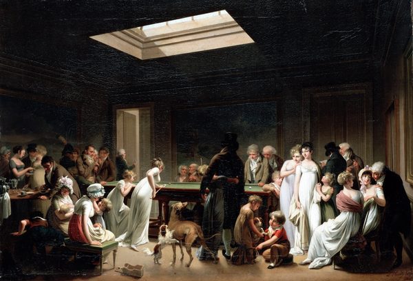 Game of Billiards by Louis-Léopold Boilly