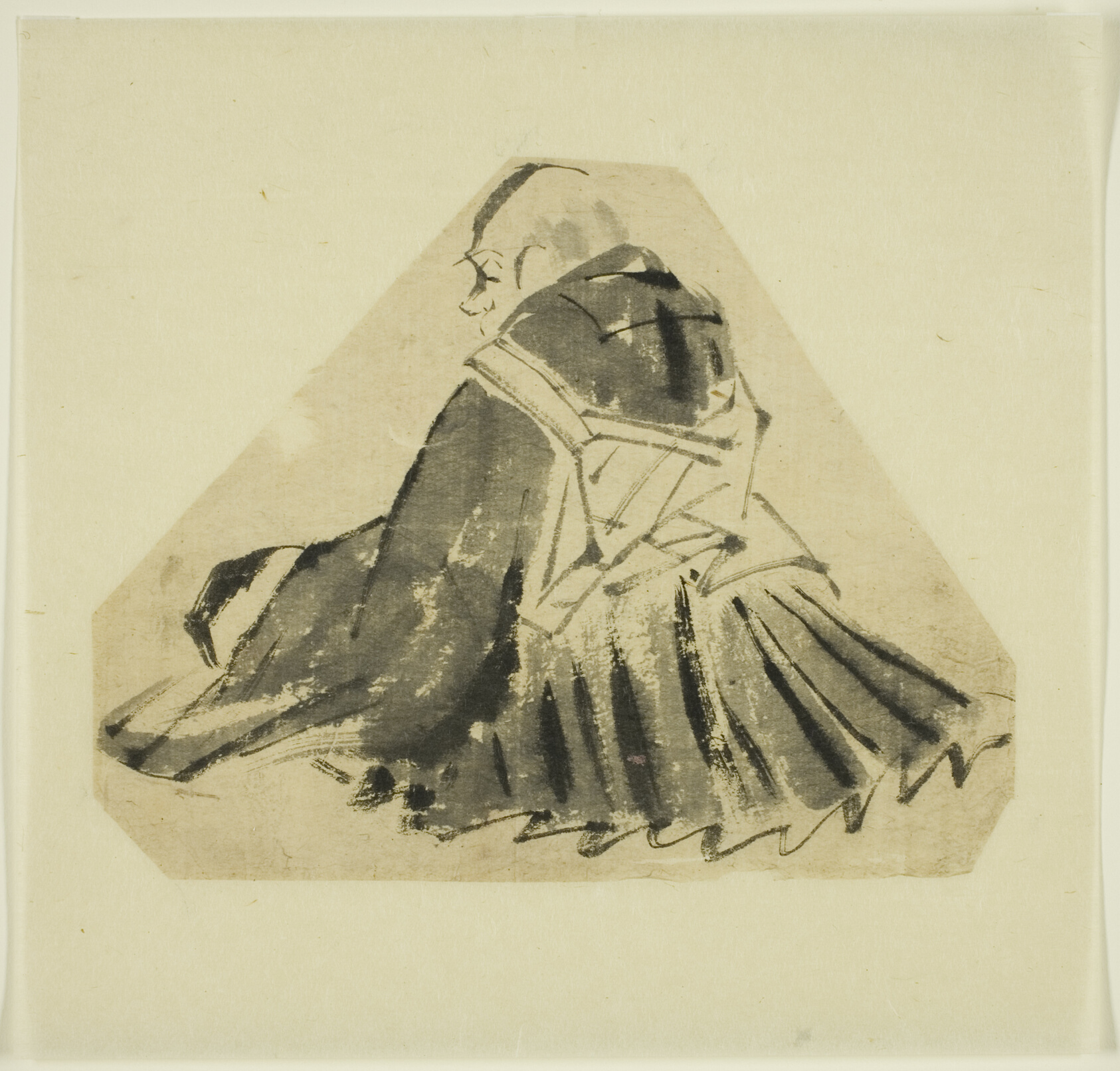 A work made of ink on paper.