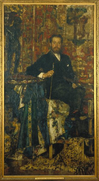 The Marquis del Grillo by Antonio Mancini