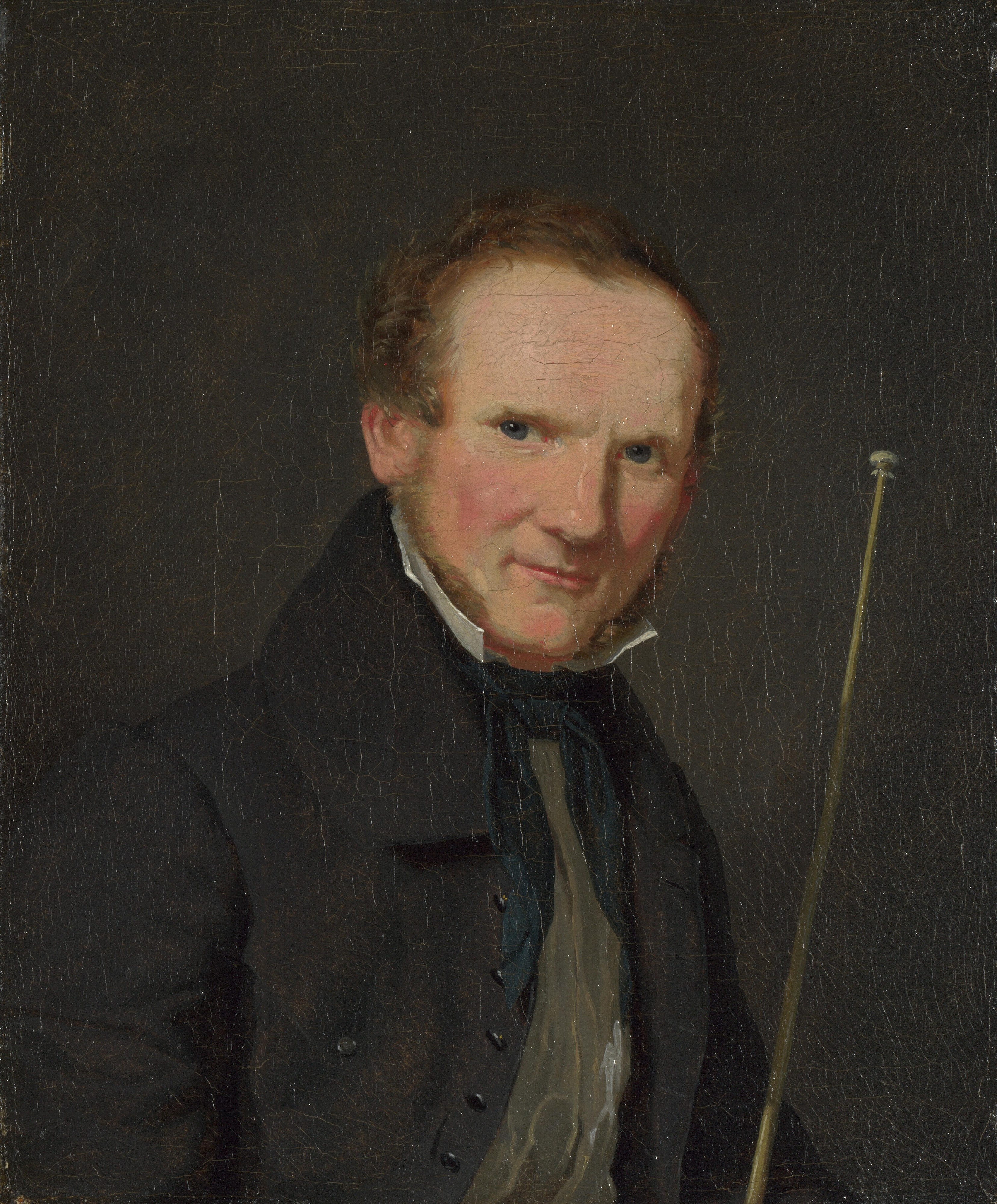 Portrait of Wilhelm Bendz by Christen Købke