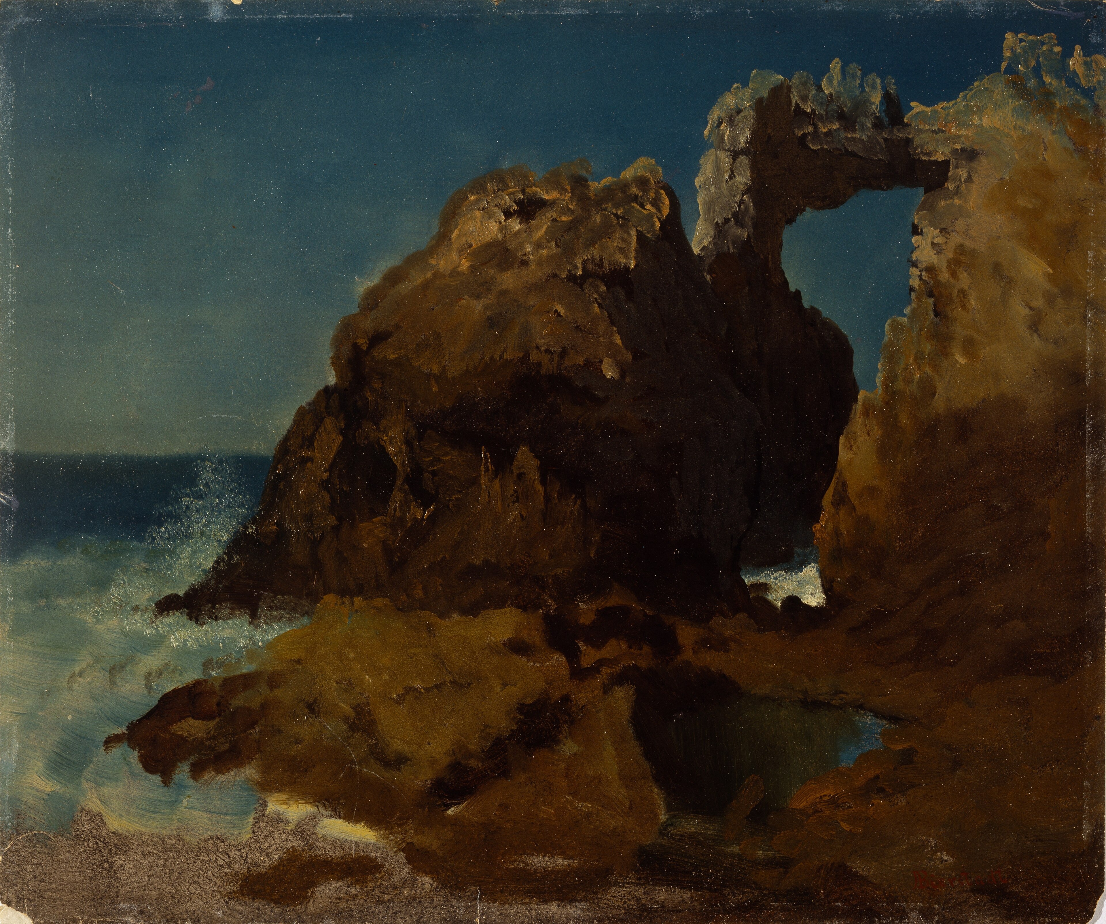 Farralones Islands, Pacific Ocean by Albert Bierstadt