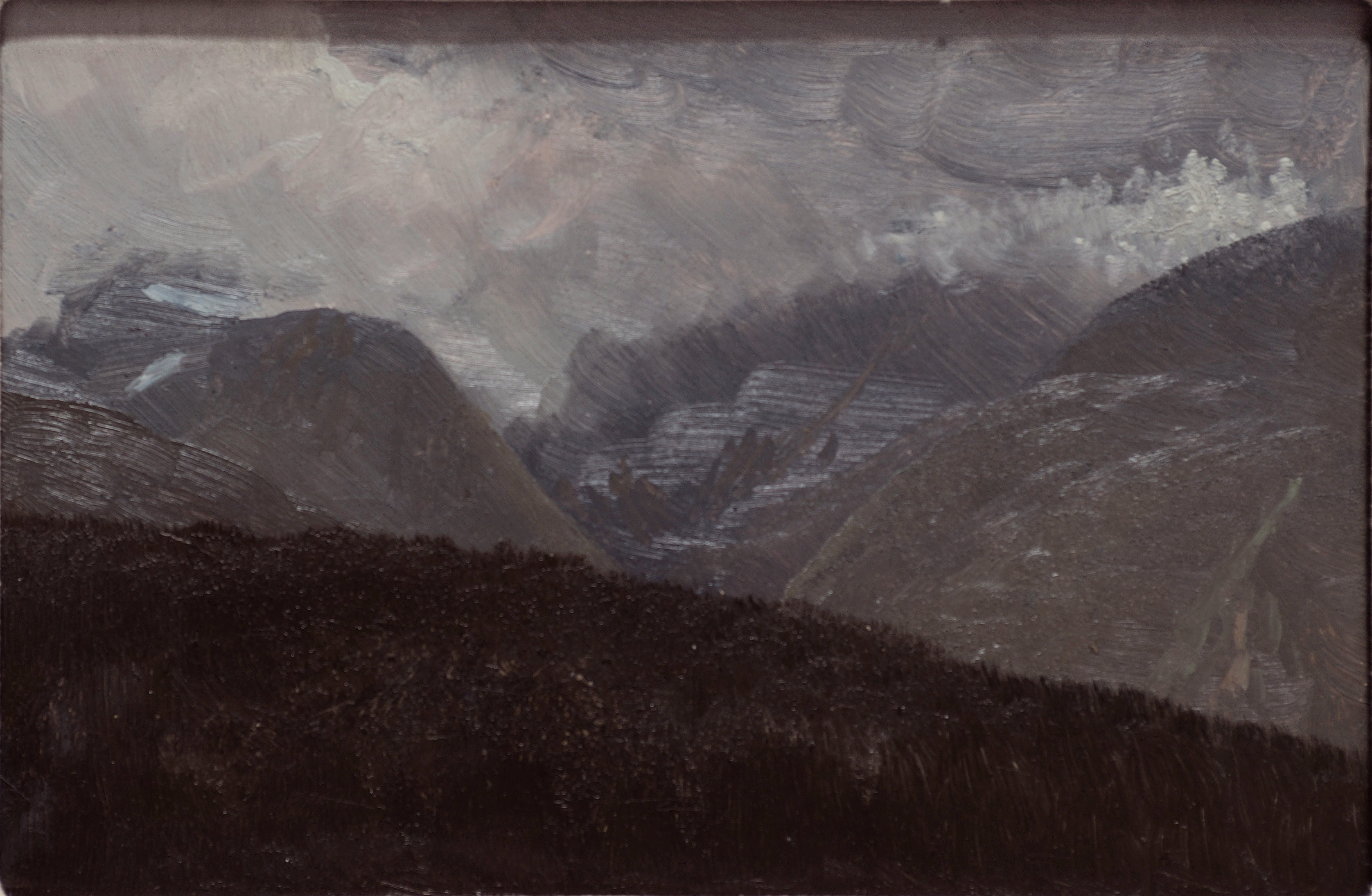 White Mountains, New Hampshire by Albert Bierstadt
