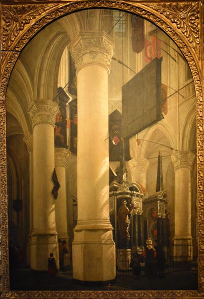 The Tomb of William the Silent in the Nieuwe Kerk in Delft (MNR 481) by Gerard Houckgeest