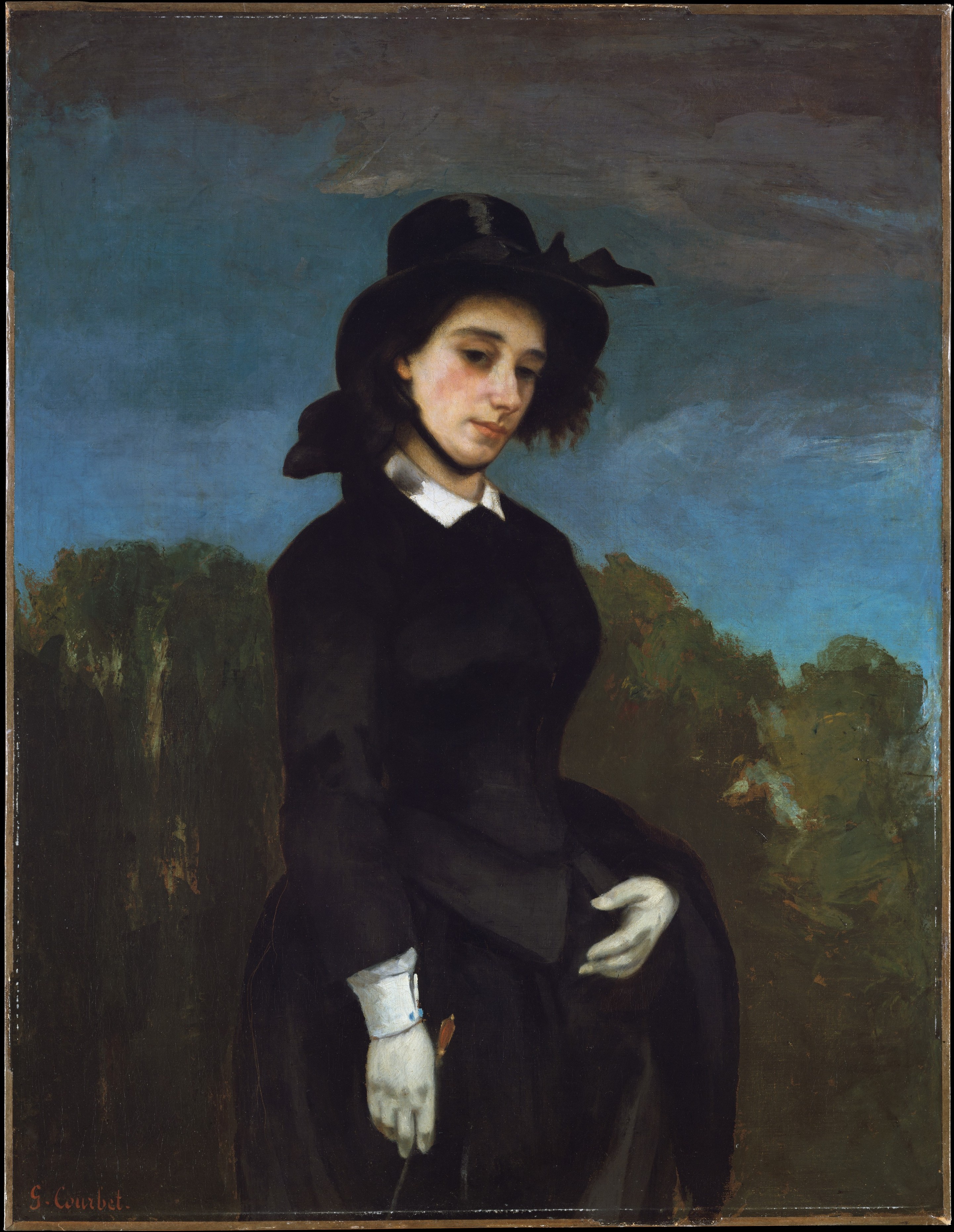 Woman in a Riding Habit (L'Amazone)