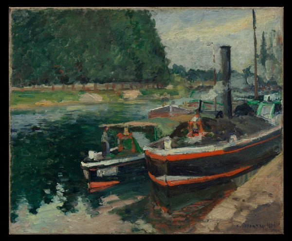 Barges at Pontoise