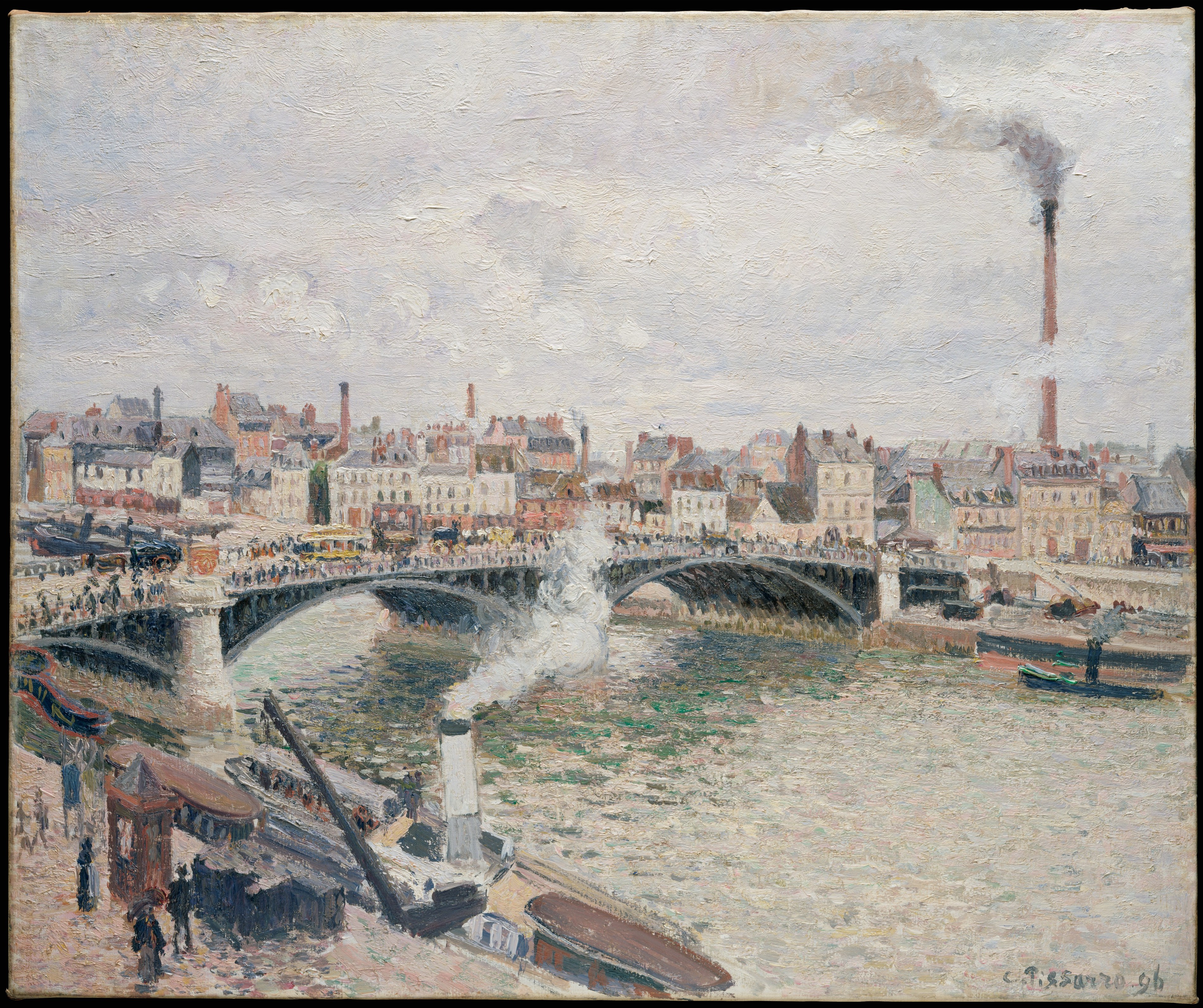 Morning, An Overcast Day, Rouen