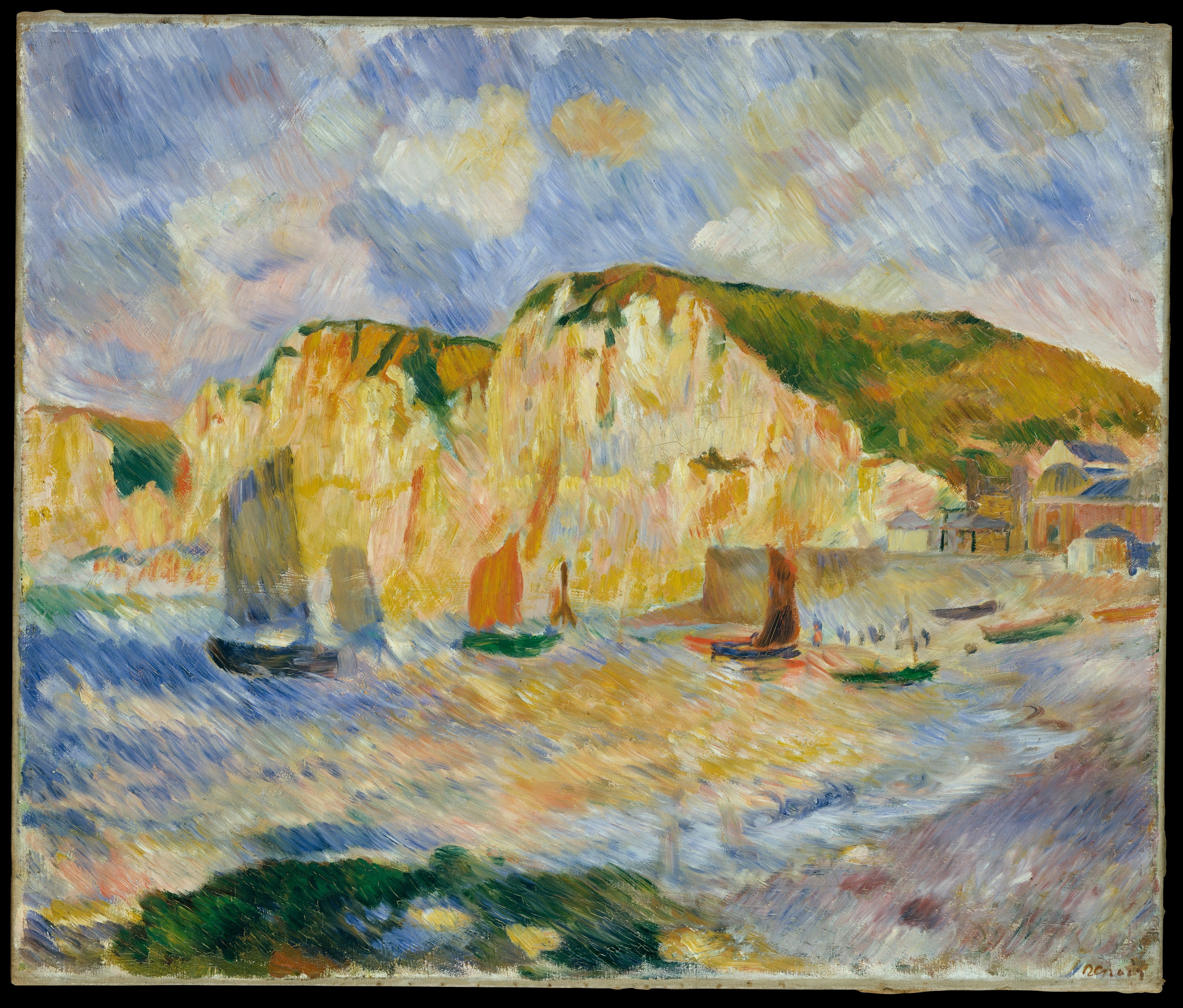 Sea and Cliffs