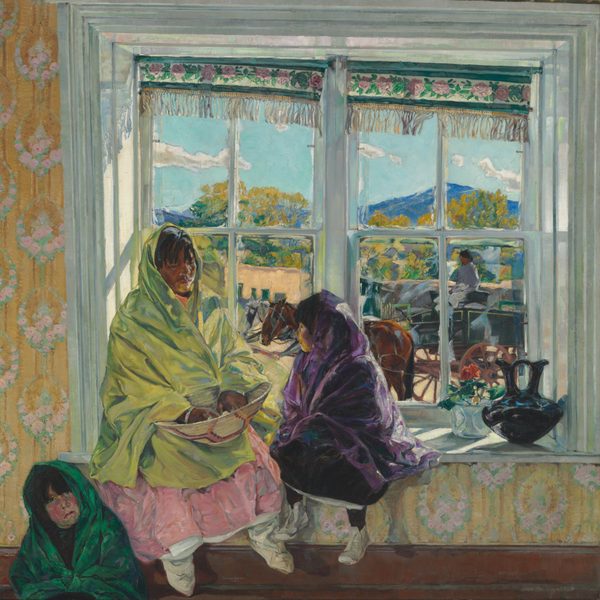 Luzanna [Lousuanna Lujan] and Her Sisters by Walter Ufer