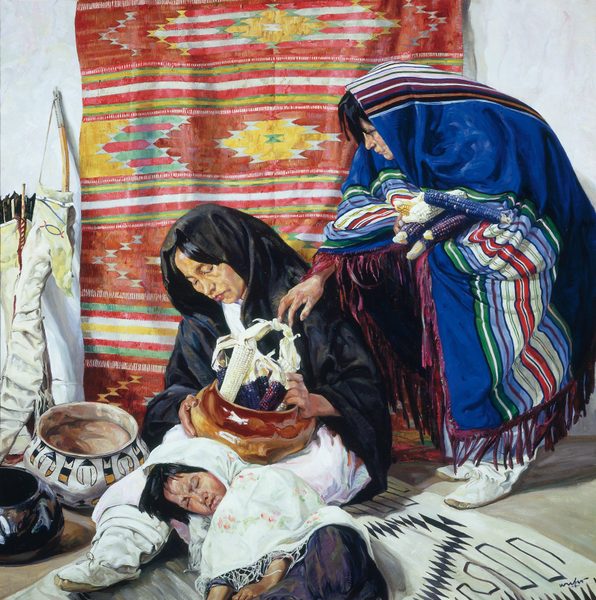Sleep by Walter Ufer