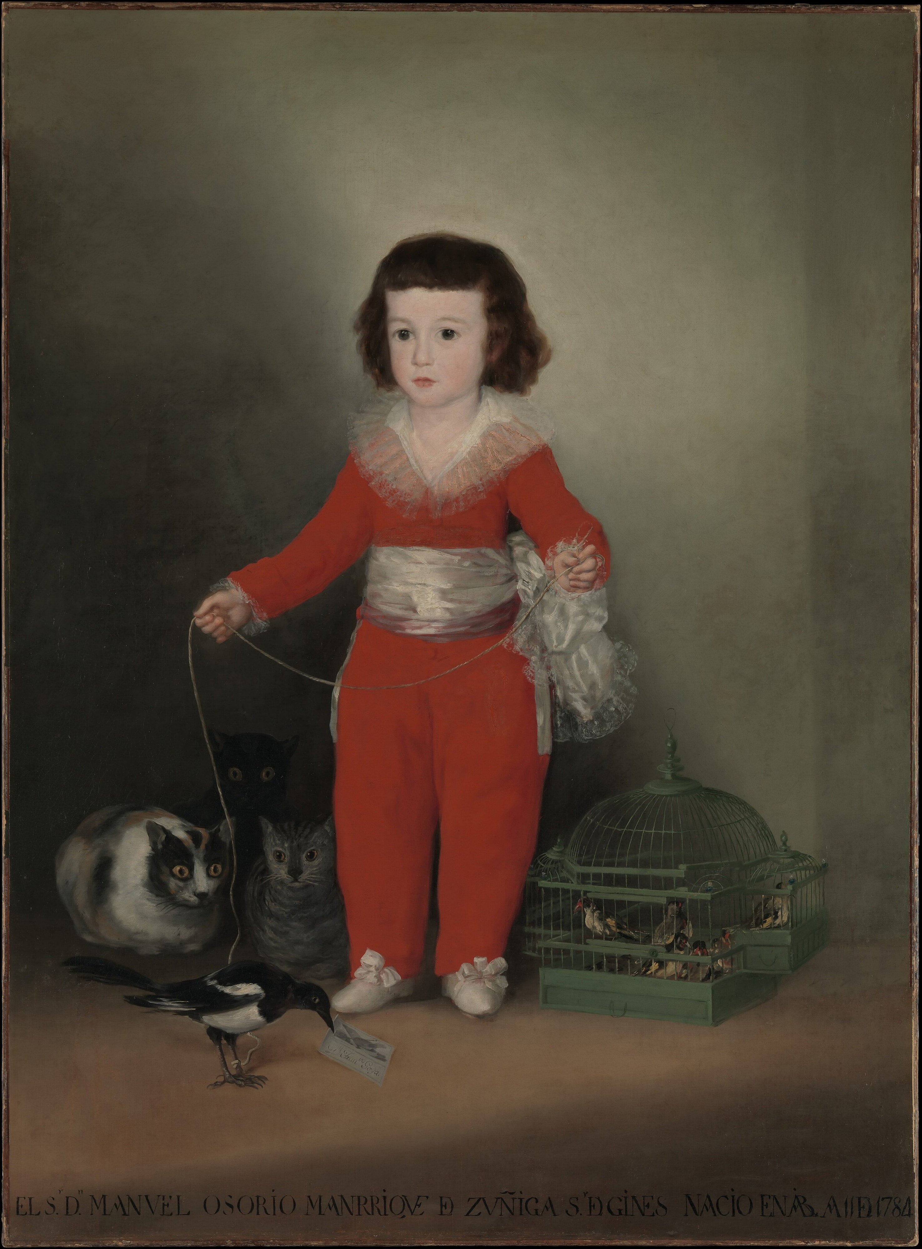 Manuel Osorio Manrique de Zuñiga by Francisco Goya