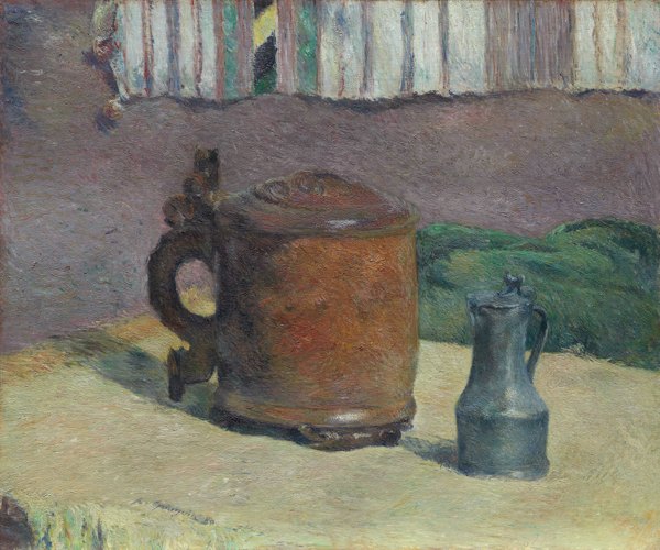 A work made of oil on linen canvas.