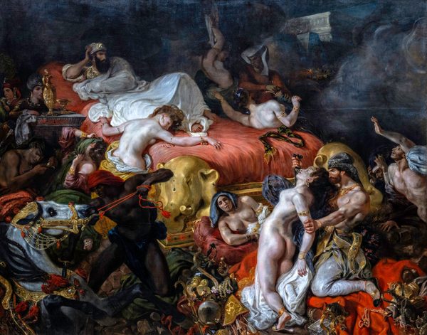Death of Sardanapalus by Eugène Delacroix
