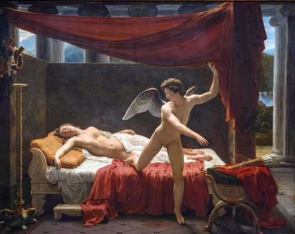 Amor and Psyche by François-Édouard Picot