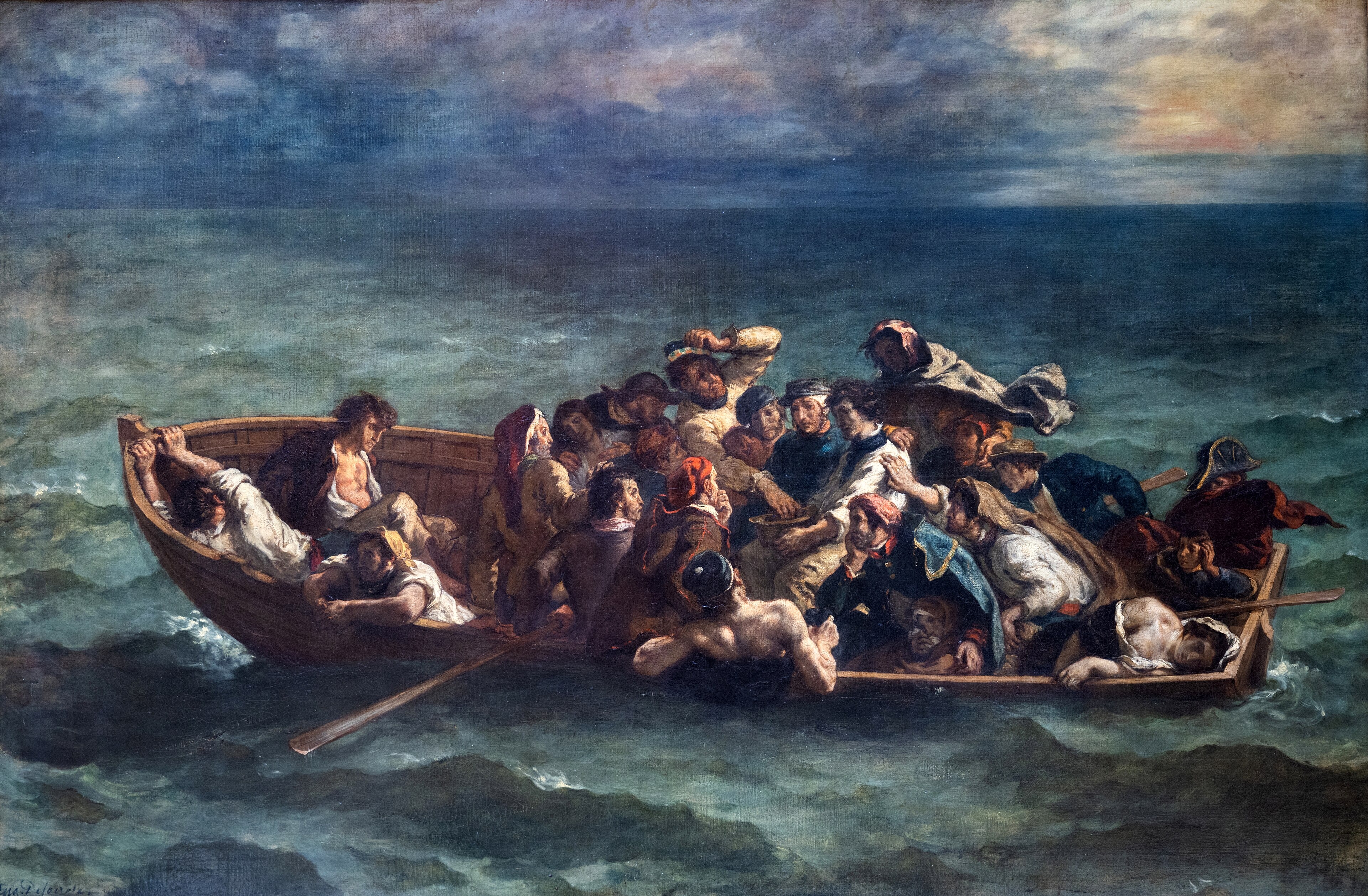 Shipwreck of Don Juan by Eugène Delacroix