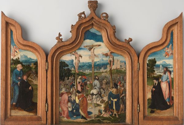 Triptych by Attributed to Pseudo Jan Wellens de Cock