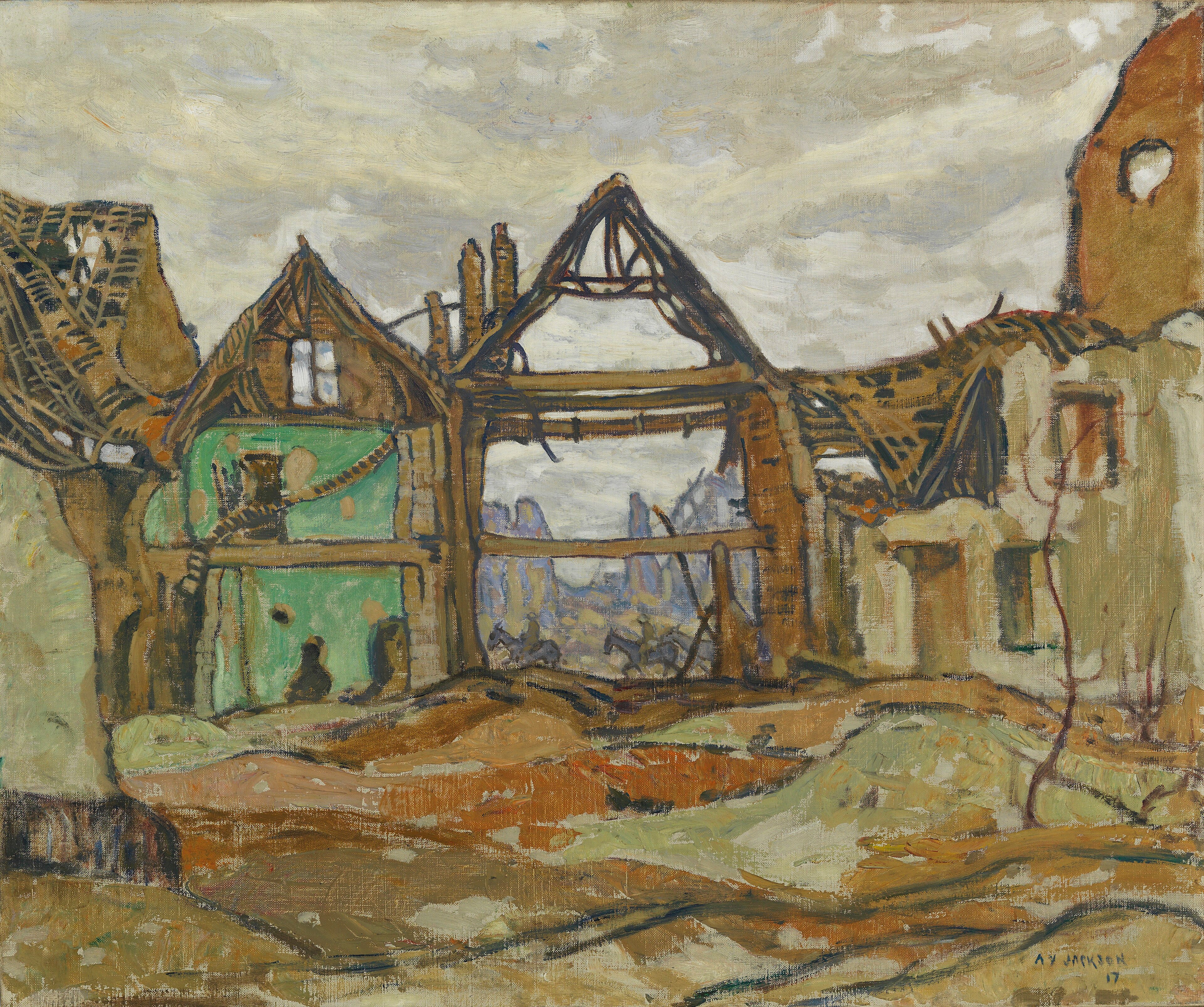 House of Ypres by A. Y. Jackson