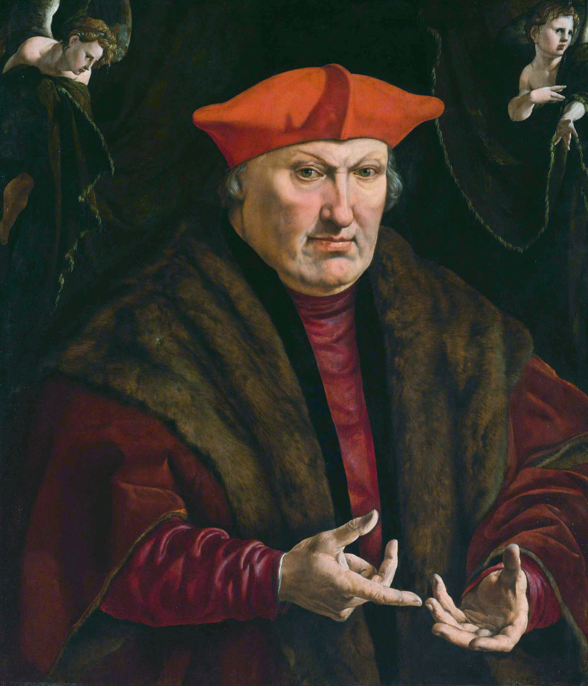 Portrait of Erard de la Marck by Jan Cornelisz Vermeyen