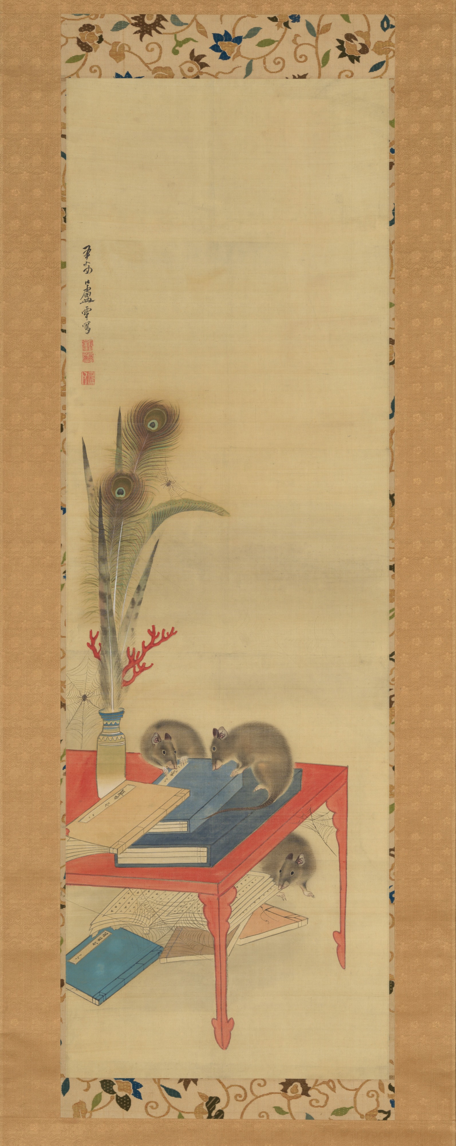 Rats on a Scholar’s Desk by Nagasawa Rosetsu
