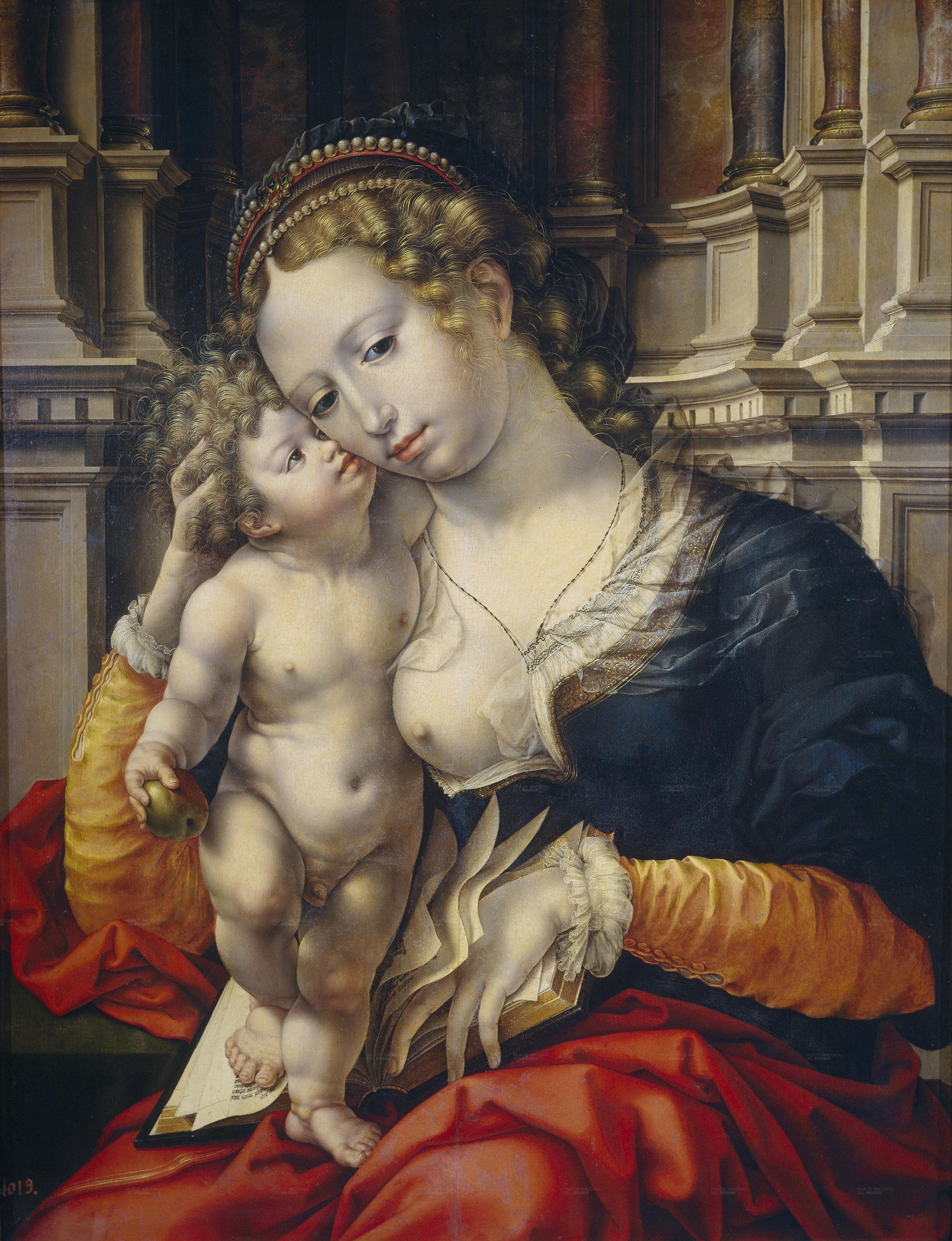Madonna and Child by Jan Gossaert