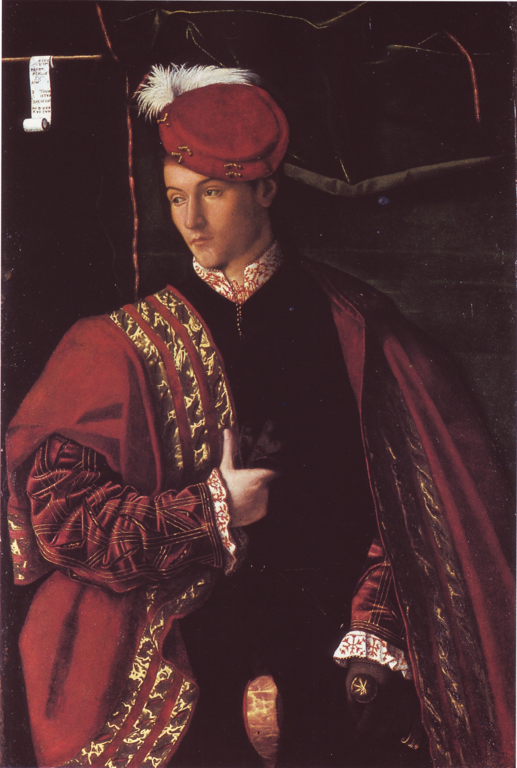 Ritratto Di Ludovico Martinego by Bartolomeo Veneto
