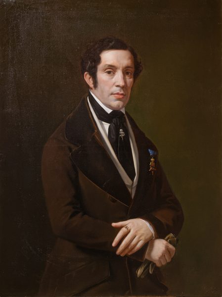 Alessandro Torlonia by Natale Carta private collection by Natale Carta (1790–1888)