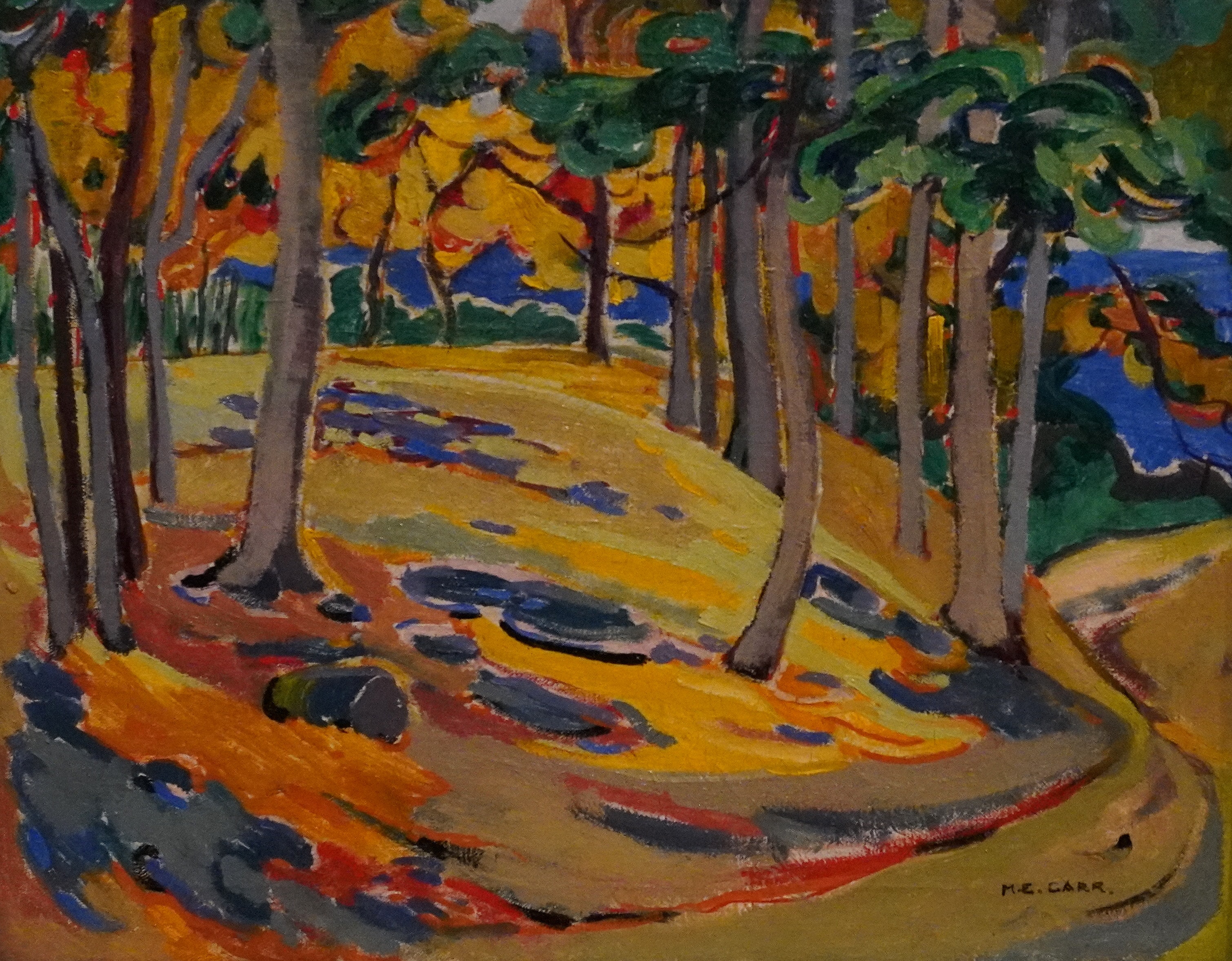 Oak Wood 1927 by Emily Carr