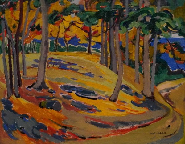 Oak Wood 1927 by Emily Carr