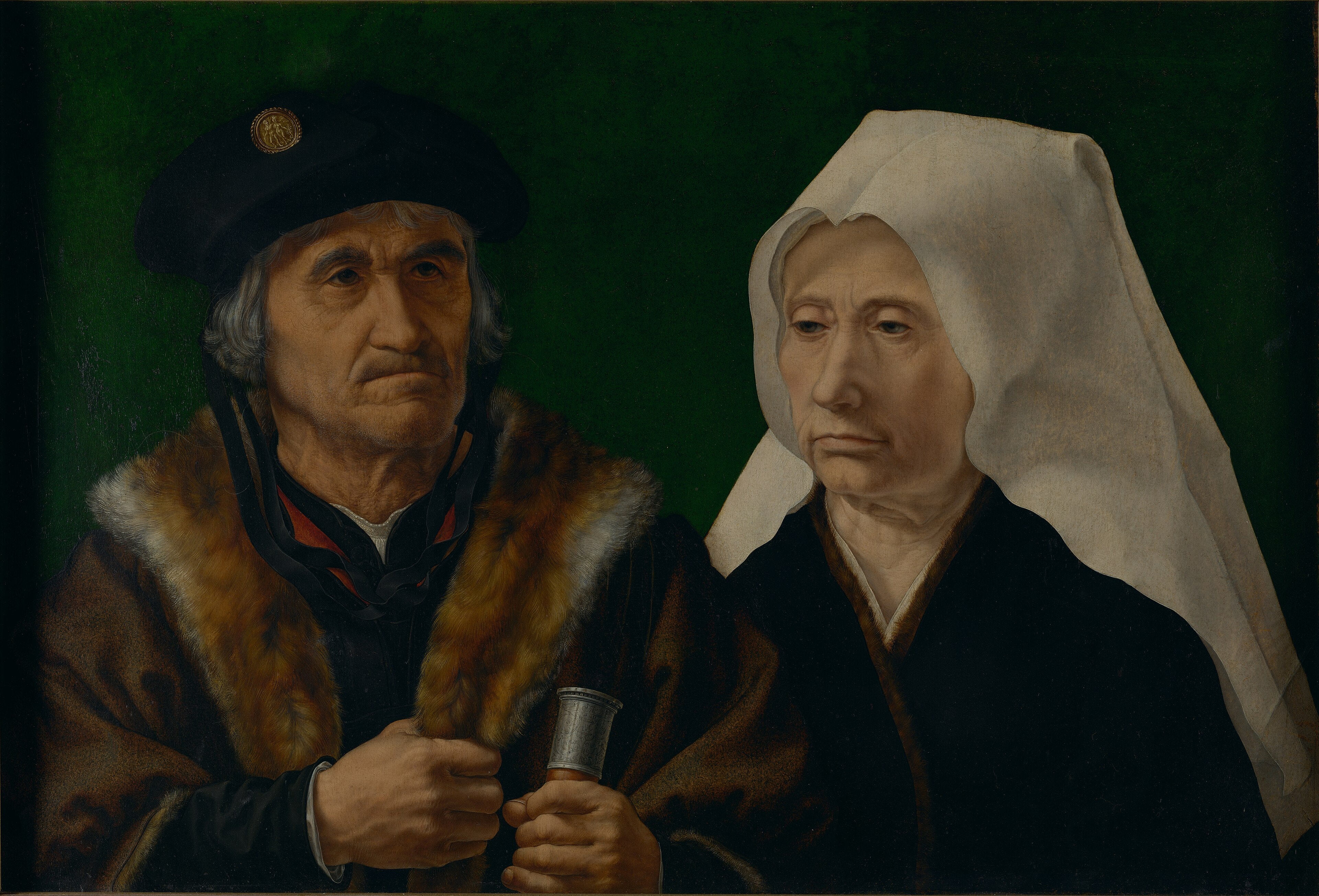 Elderly Couple by Jan Gossaert