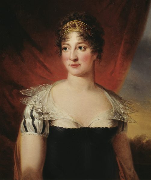 Hedvig Elisabet Charlotta, 1759-1818, drottning av Sverige, prinsessa av Holstein-Gottorp by Carl Frederik von Breda