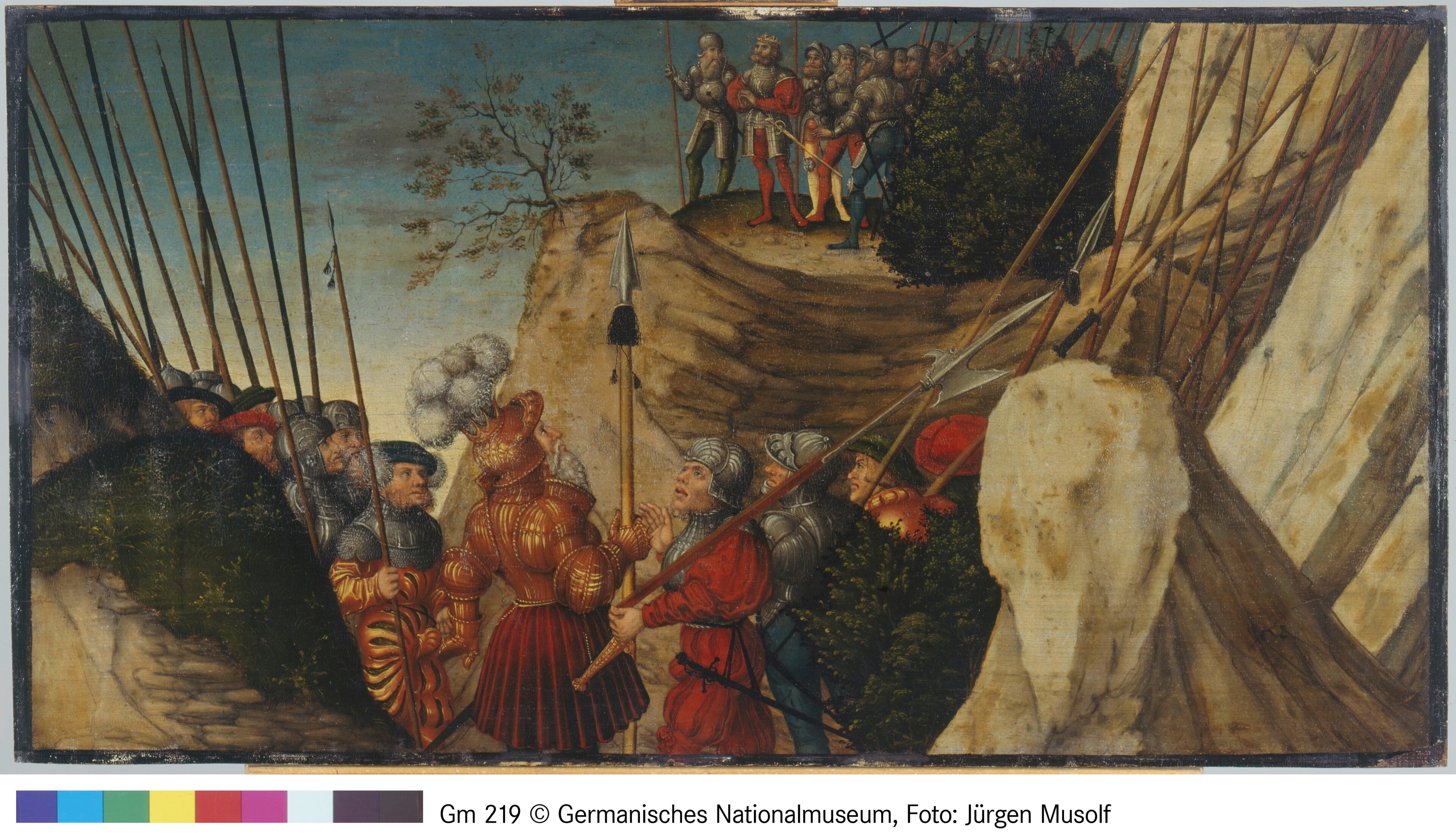 David in the desert Siph by Lucas Cranach the Elder