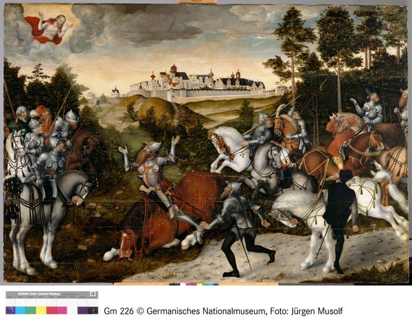 The Conversion of Saul by Lucas Cranach the Elder