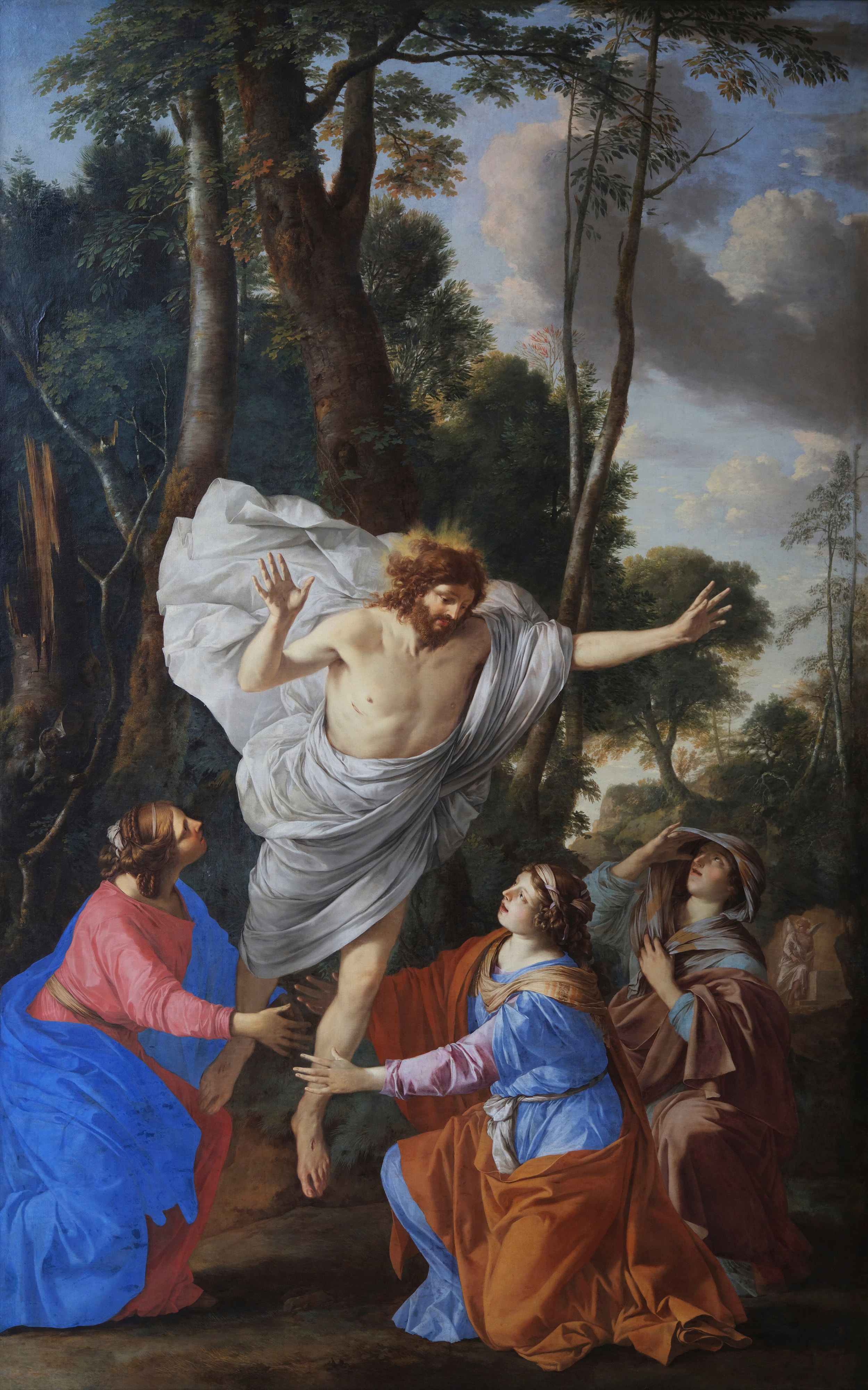 Christ Appears to the Three Marys by Laurent de La Hyre