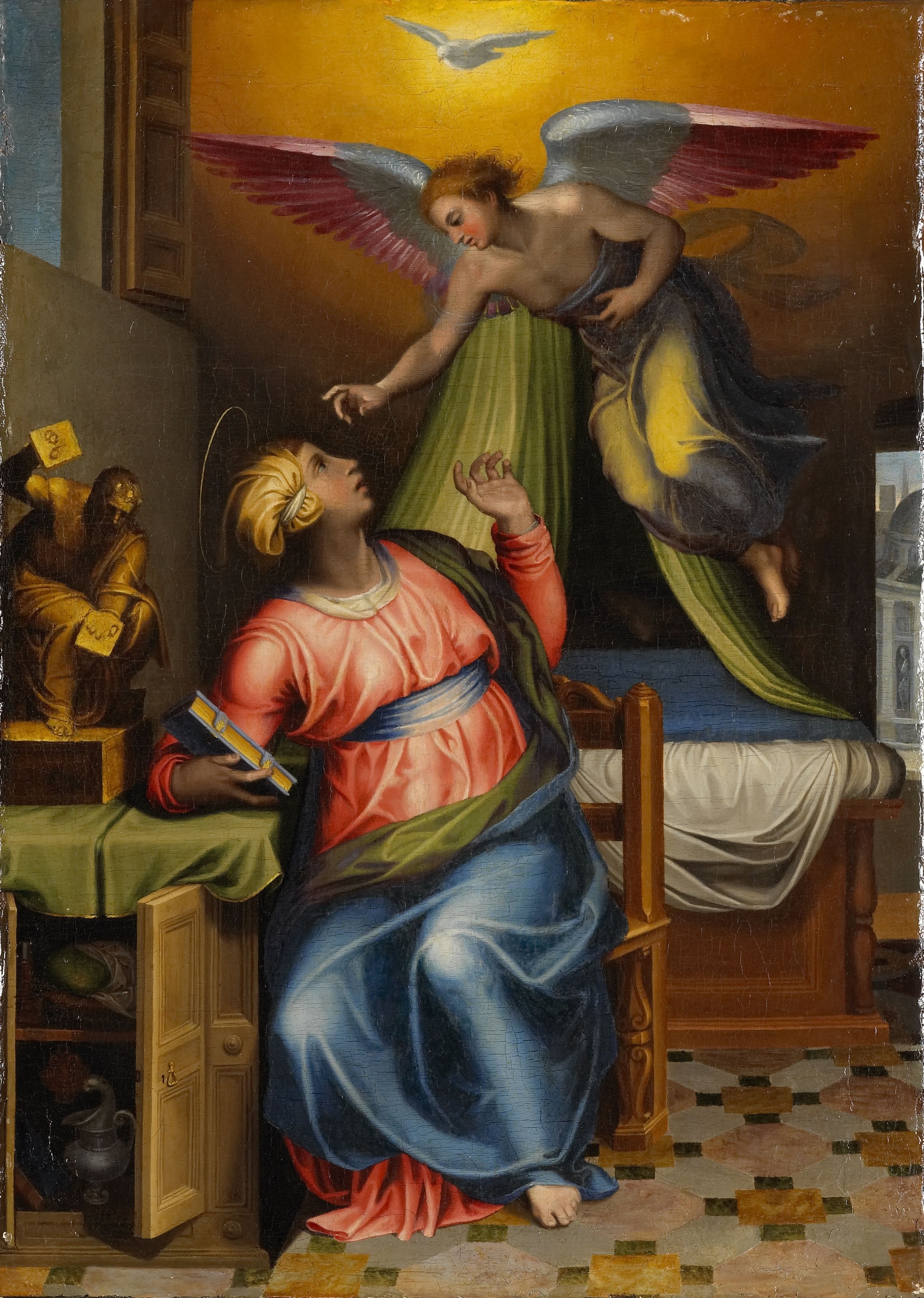 Annunciation by Marcello Venusti