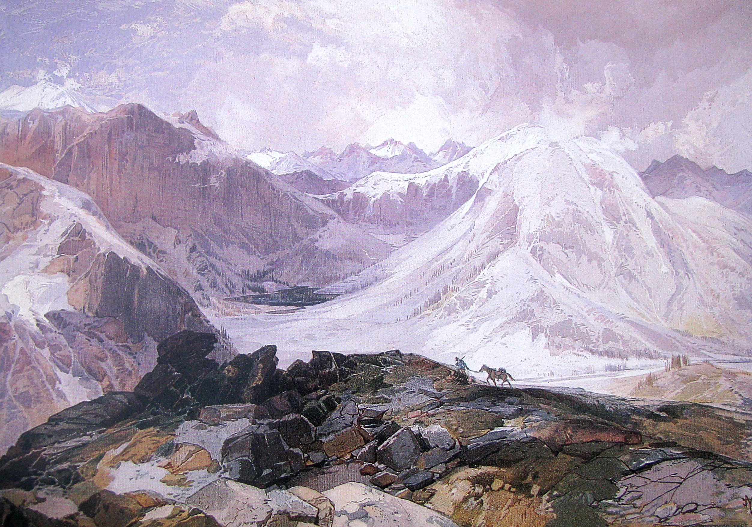 Mosquito Trail. by Thomas Moran